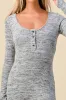 BJ7110C / COMFY N CHIC LONG SLEEVE KNIT ROMPER sold by privy