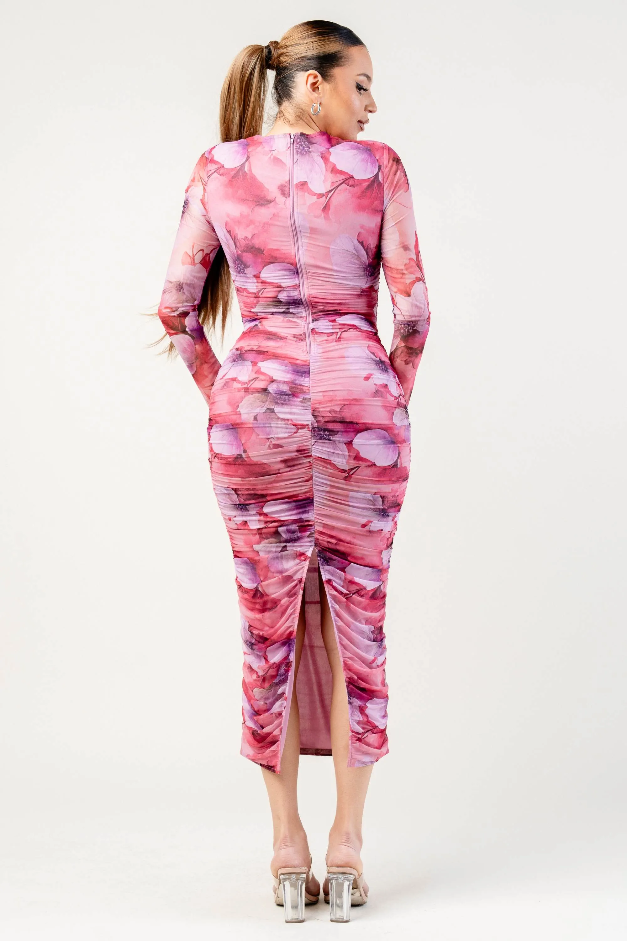 PDKS78668 / MESH PRINT DRESS sold by privy product image thumbnail 3