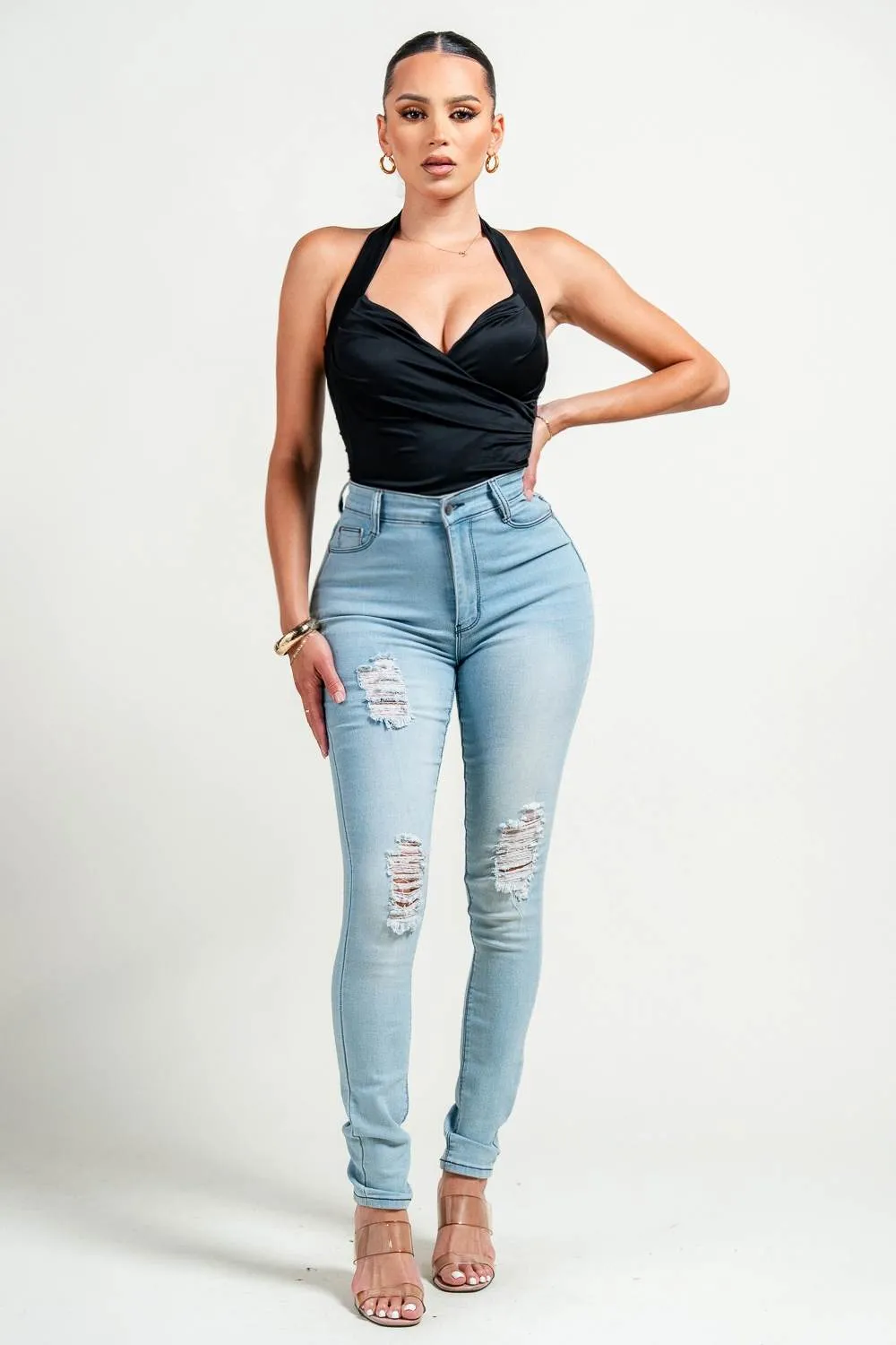 HT4033BTP / RUCHED BODYSUIT sold by privy product image thumbnail 5