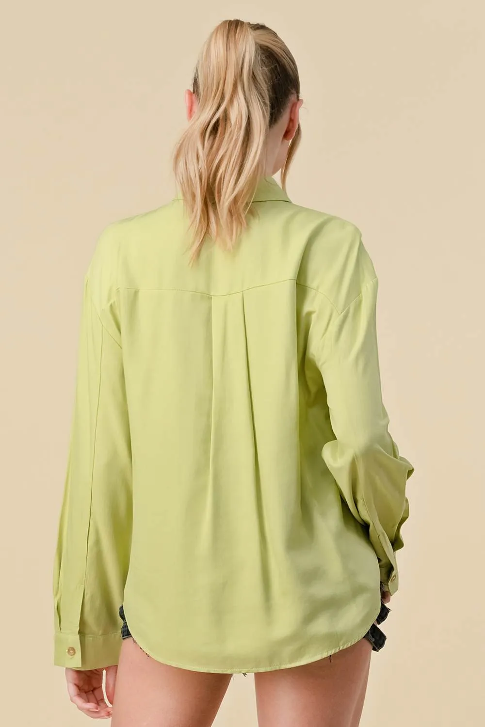 BT1949B / BASIC COLLARED BUTTON DOWN LONG SLEEVES SHIRTS sold by privy product image thumbnail 4
