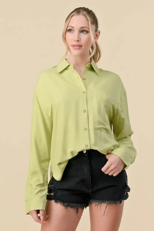 BT1949B / BASIC COLLARED BUTTON DOWN LONG SLEEVES SHIRTS sold by privy