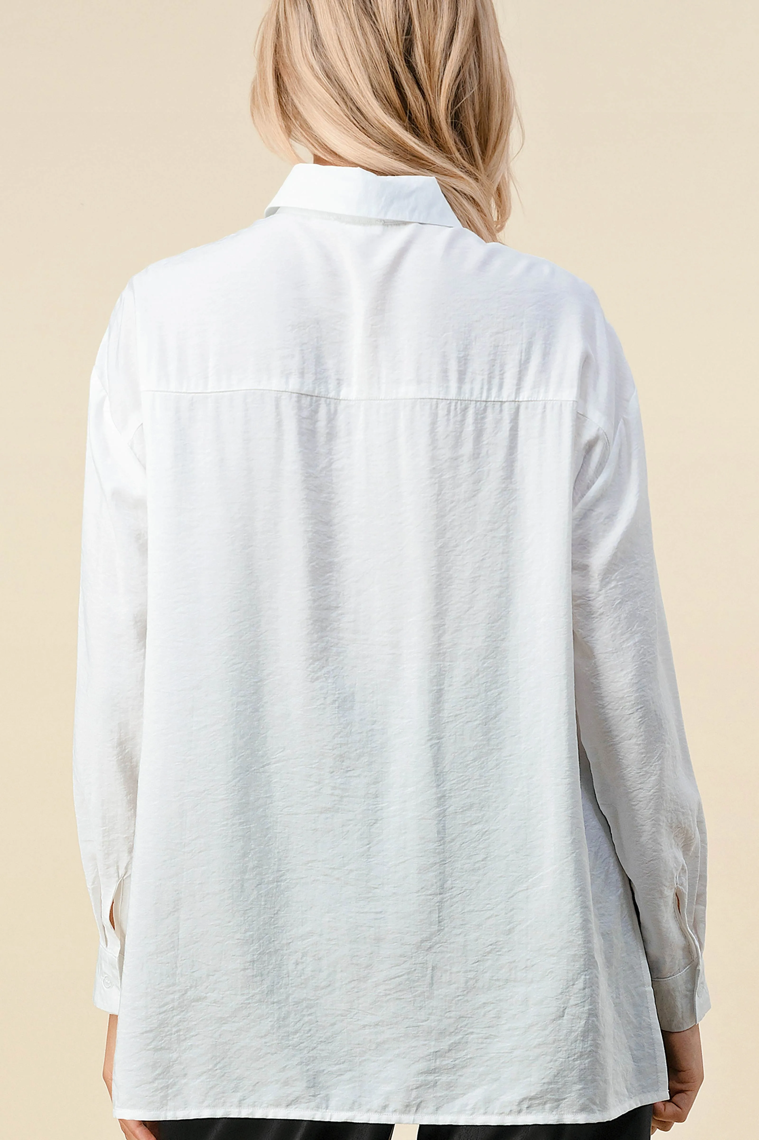 BT1554S / BASIC COLLARED BUTTON DOWN LONG SLEEVES SHIRTS sold by privy product image thumbnail 3