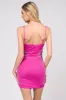 SEXY MESH RHINESTONES SWEETHEART MINI DRESS sold by privy
