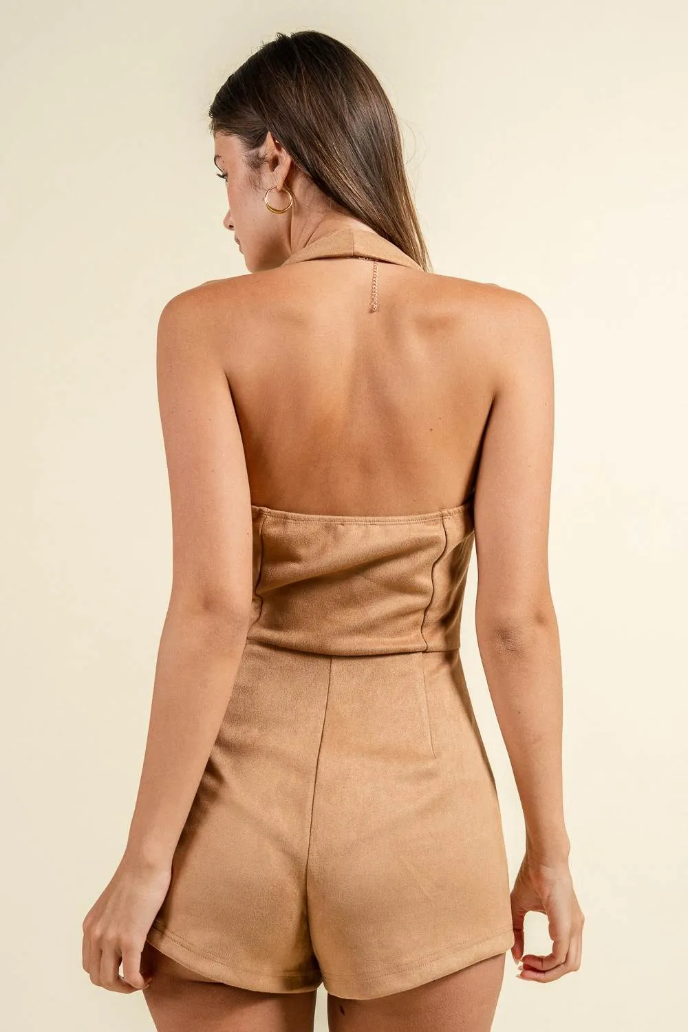 BJ7331N / HALTER VEST ROMPER sold by privy product image thumbnail 3