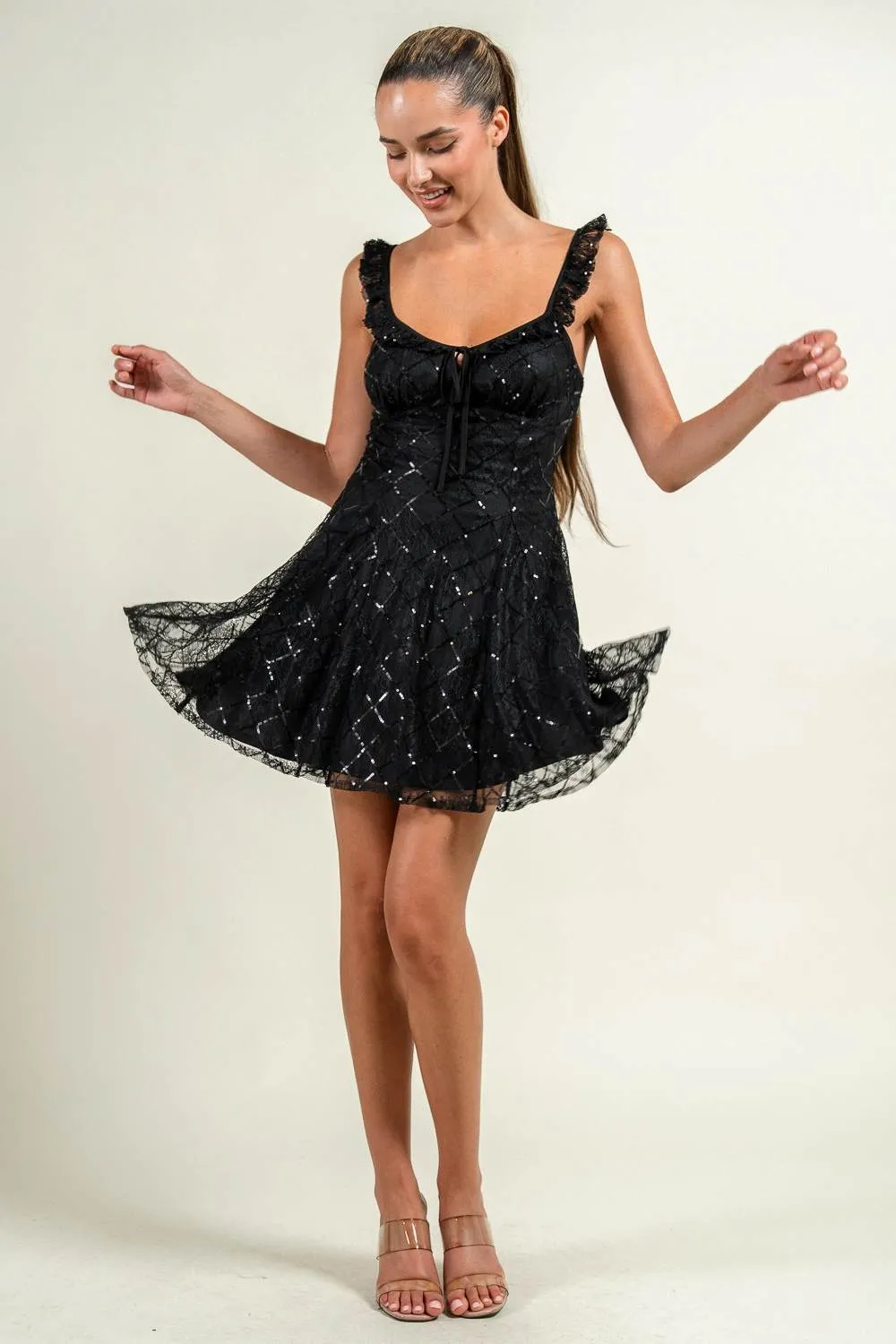 HD30244K / NOVELTY LACE MINI DRESS sold by privy product image thumbnail 5