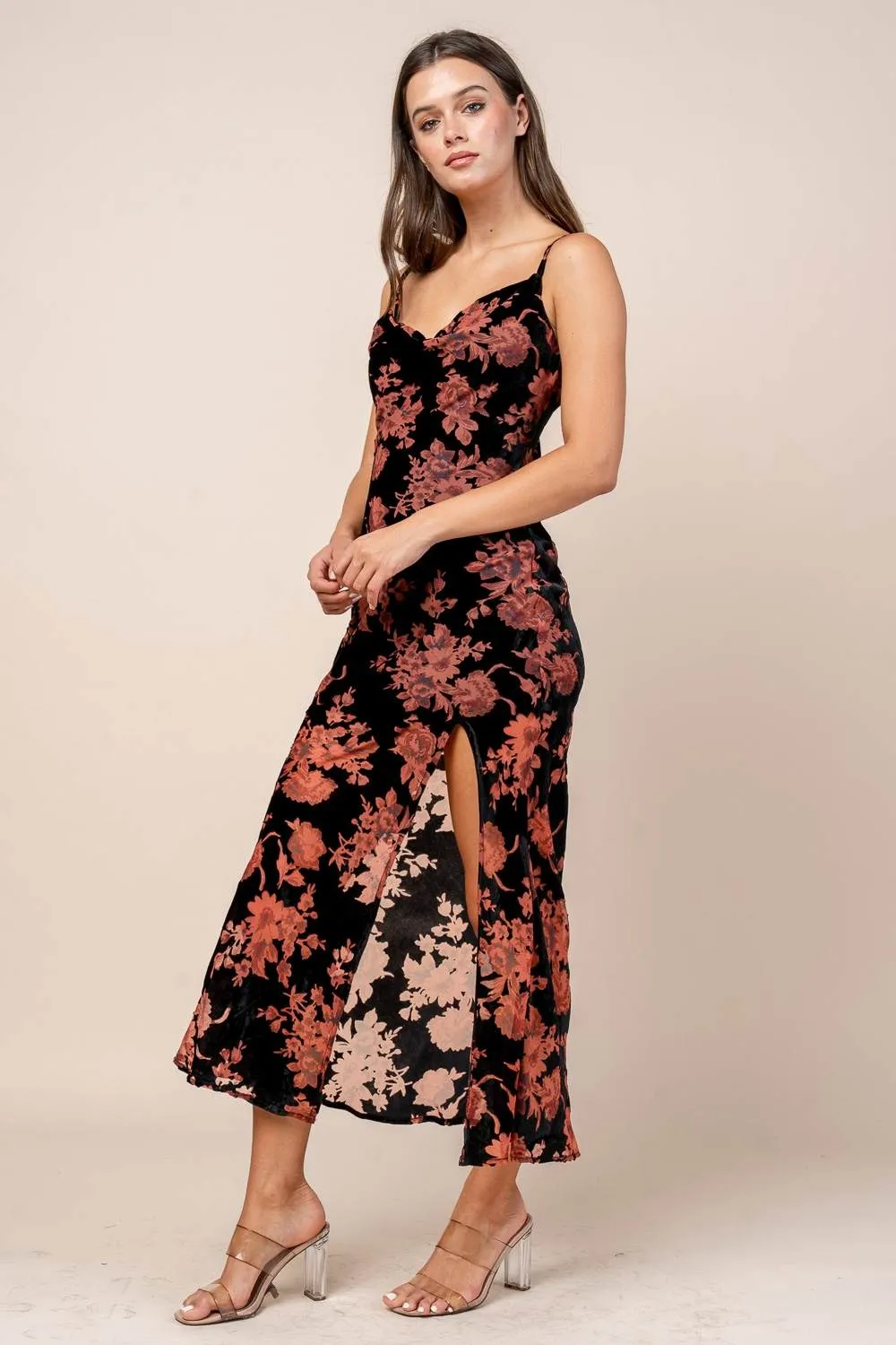 CD30653S / COWL NECK LONG S/L DRESS sold by privy product image thumbnail 2