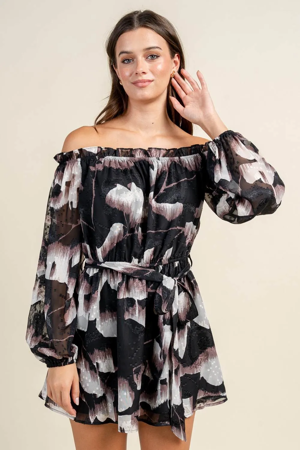 BD13093K / S/L METALLIC PLEATED A LINE MINI DRESS sold by privy product image thumbnail 4