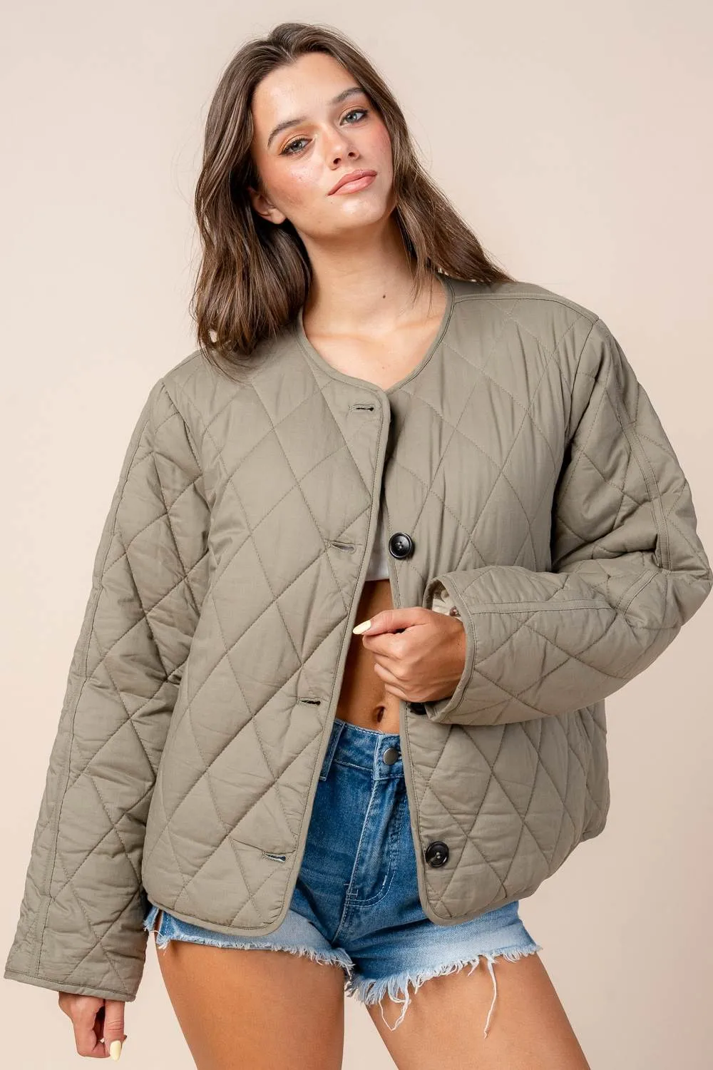 CGWF60050N / REVERSIBLE QUILTED JACKET sold by privy