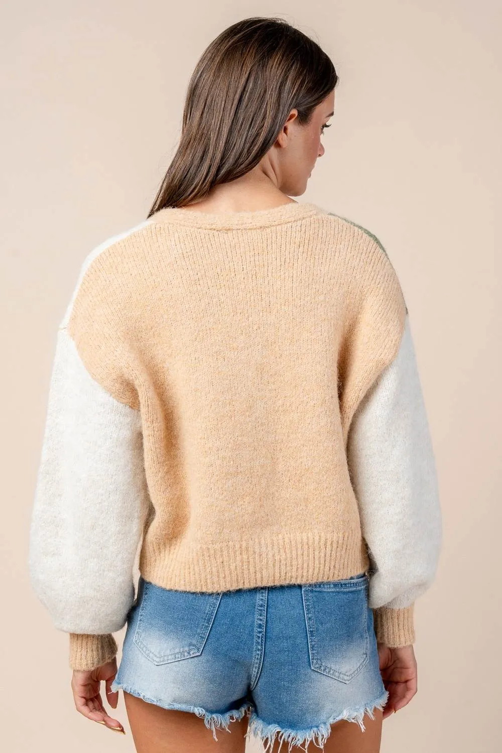 CT10580Y / MULTI COLOR STRIPE SWEATER CORDIGAN sold by privy product image thumbnail 3