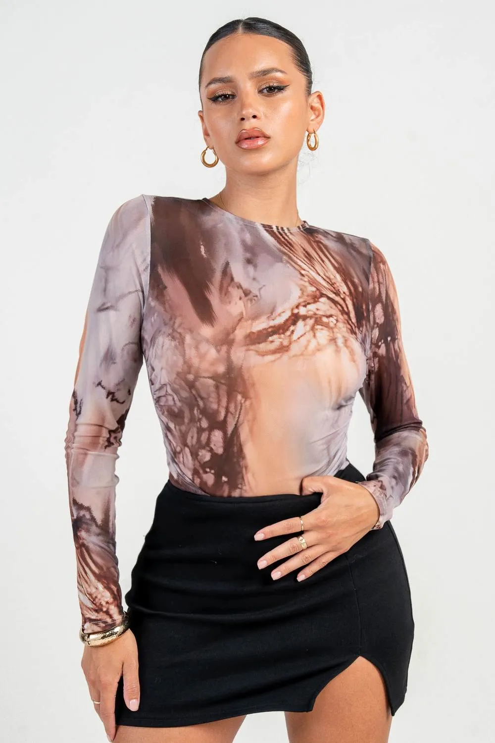 PT45571KST / ROUND NECK LONG SLV BODYSUIT sold by privy product image thumbnail 2
