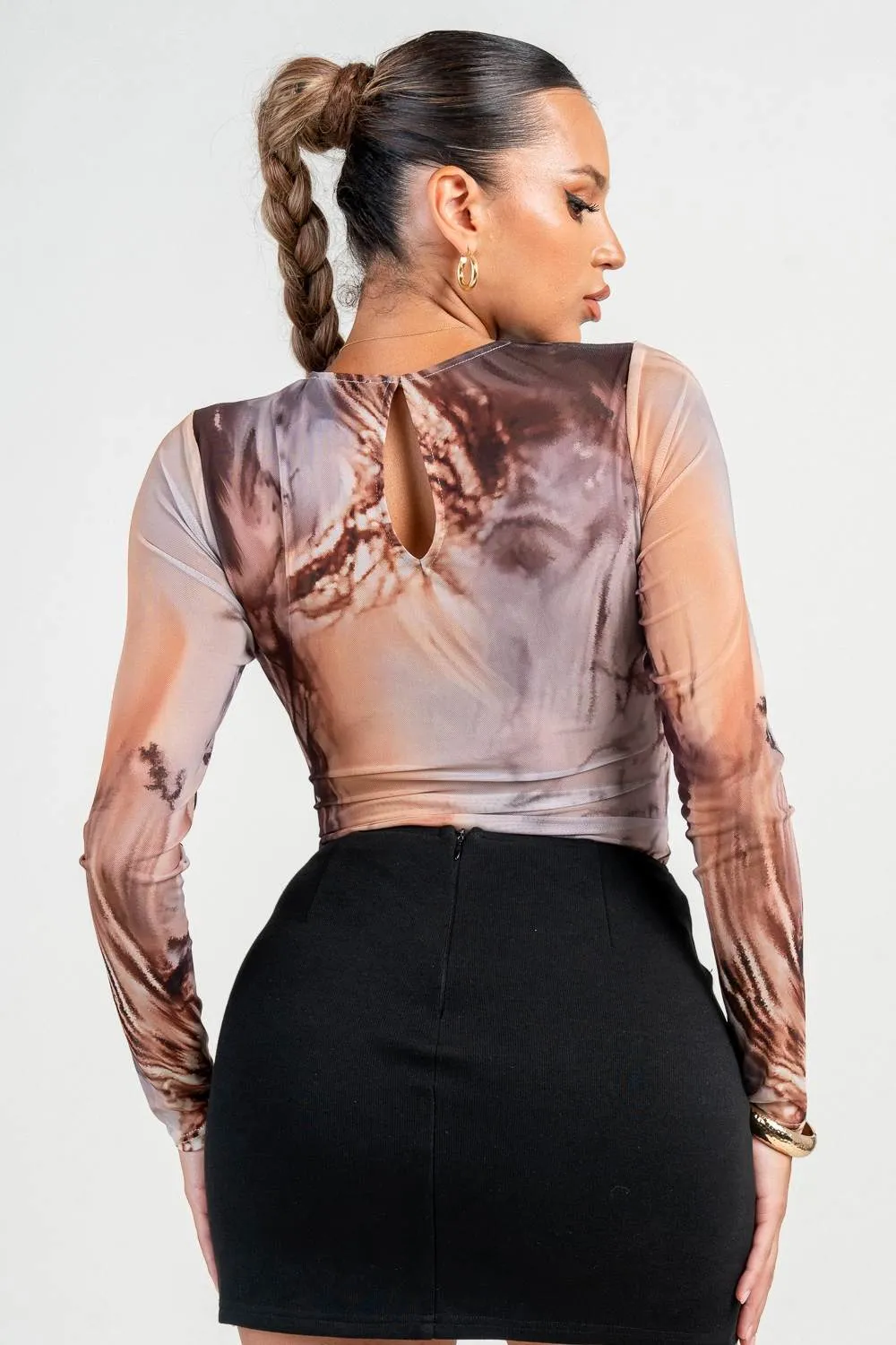 PT45571KST / ROUND NECK LONG SLV BODYSUIT sold by privy product image thumbnail 3