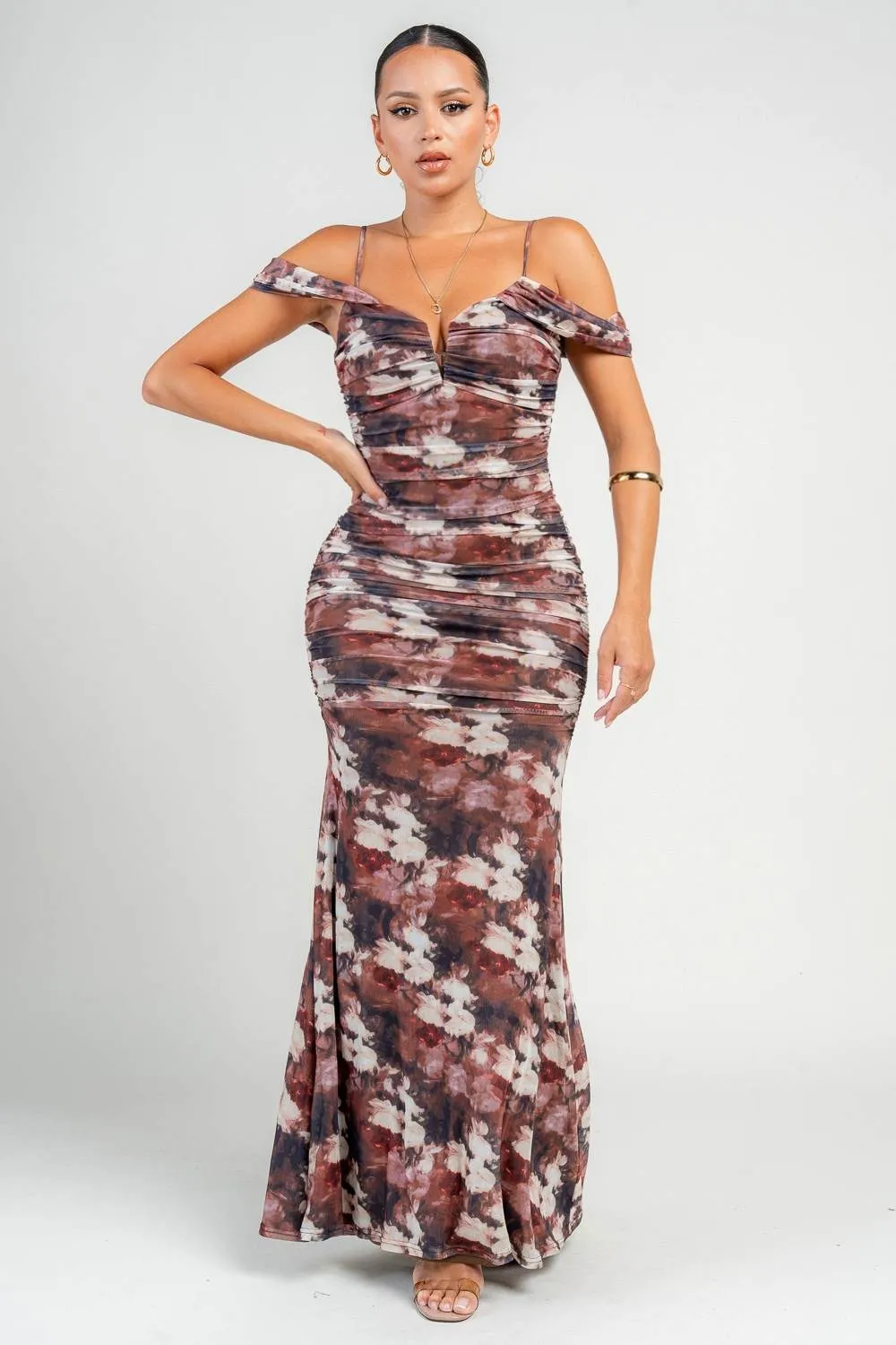 PD79332NST / FLORAL MESH DRESS sold by privy product image thumbnail 4