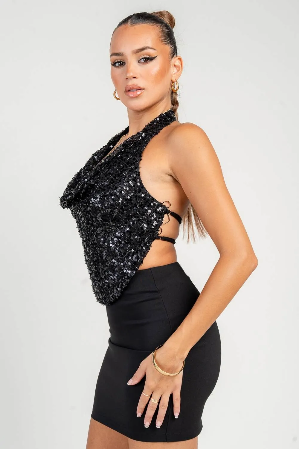 HD30668S / Embellished Mini Dress sold by privy product image thumbnail 3