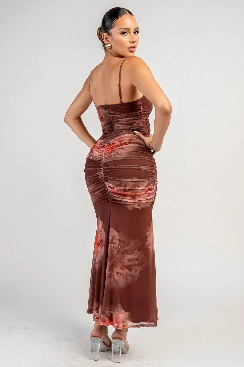 PD80132SST / RUCHED MAXI DRESS sold by privy product image thumbnail 3