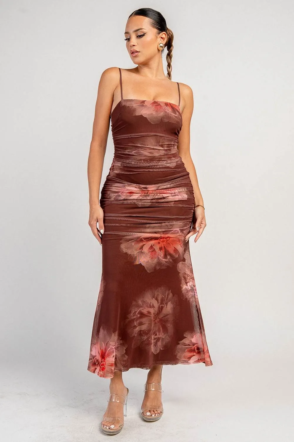 PD80132SST / RUCHED MAXI DRESS sold by privy product image thumbnail 4