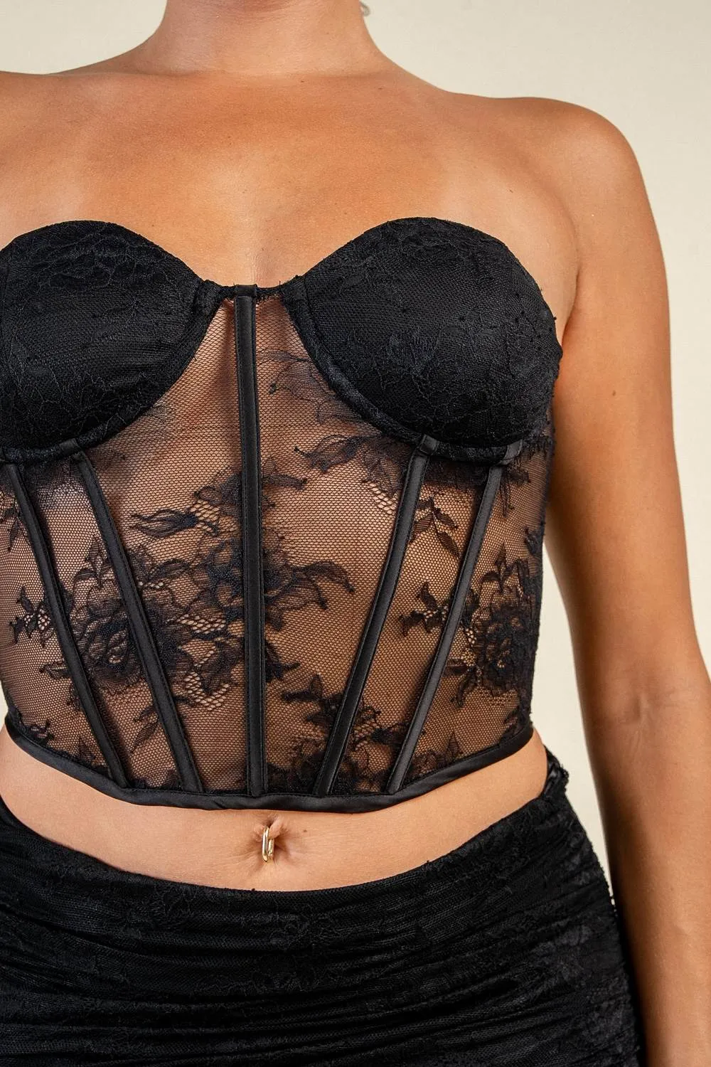 YS5054E / LACE TWO PIECE SET sold by privy product image thumbnail 5