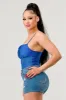 LUXE HEAVY CRYSTAL LACE CONTRAST BODYSUIT sold by privy
