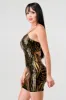 SEXY SEQUIN SWEETHEART BODYCON MINI DRESS sold by privy