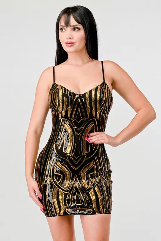 SEXY SEQUIN SWEETHEART BODYCON MINI DRESS sold by privy