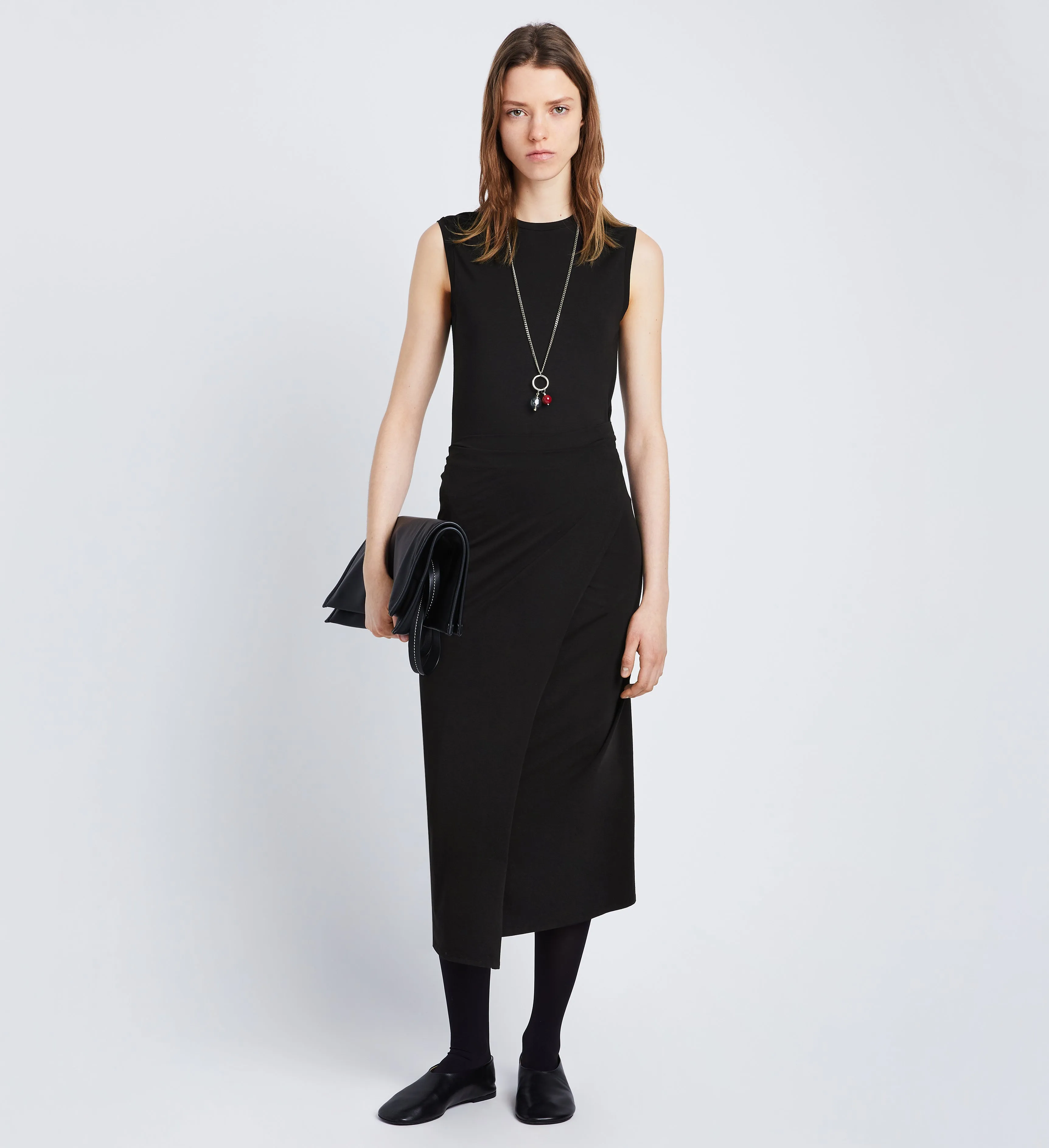 T-Shirt Wrap Dress sold by Proenza Schouler product image thumbnail 2
