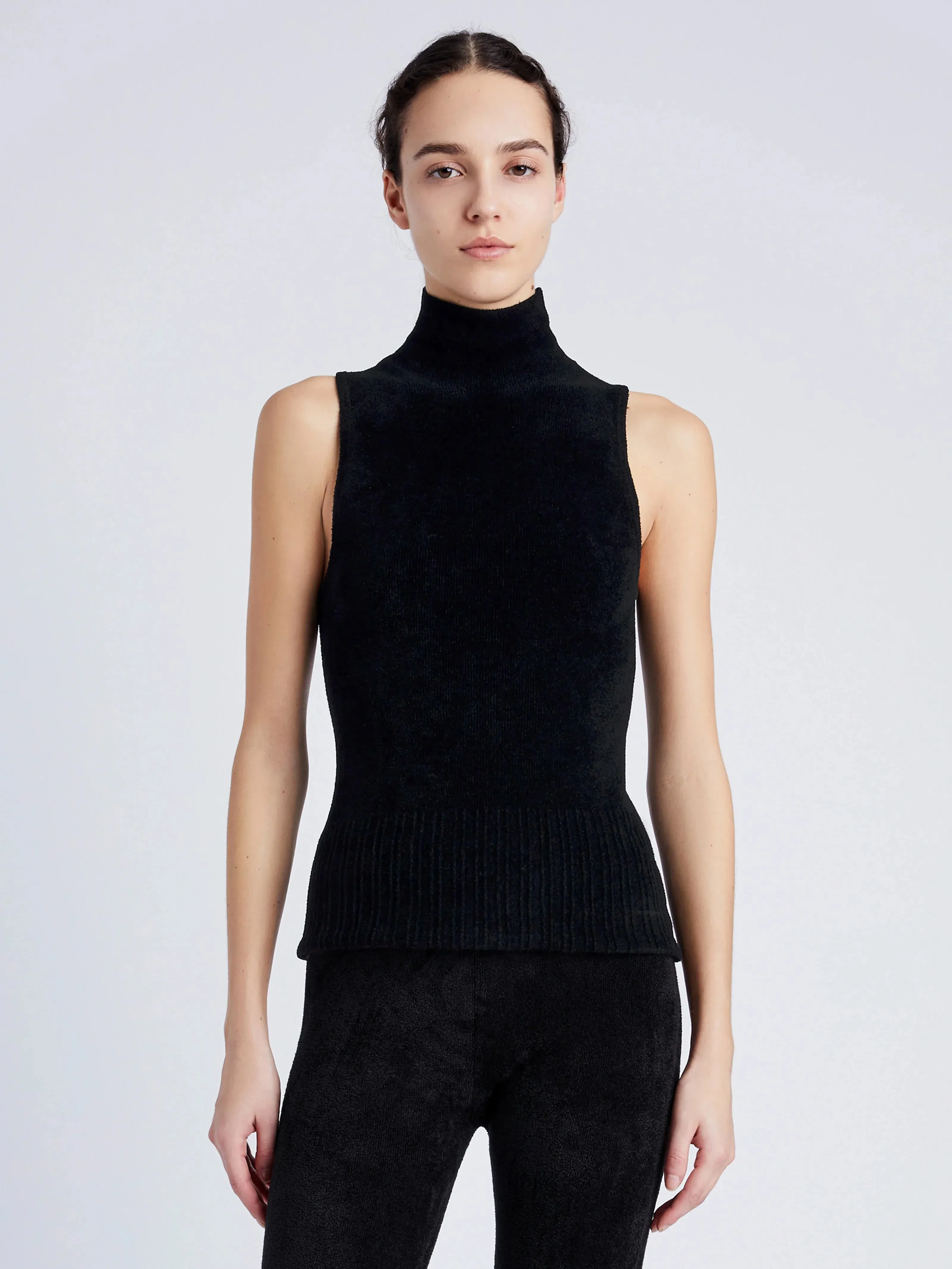Mackenzie Knit Turtleneck in Chenille sold by Proenza Schouler product image thumbnail 3