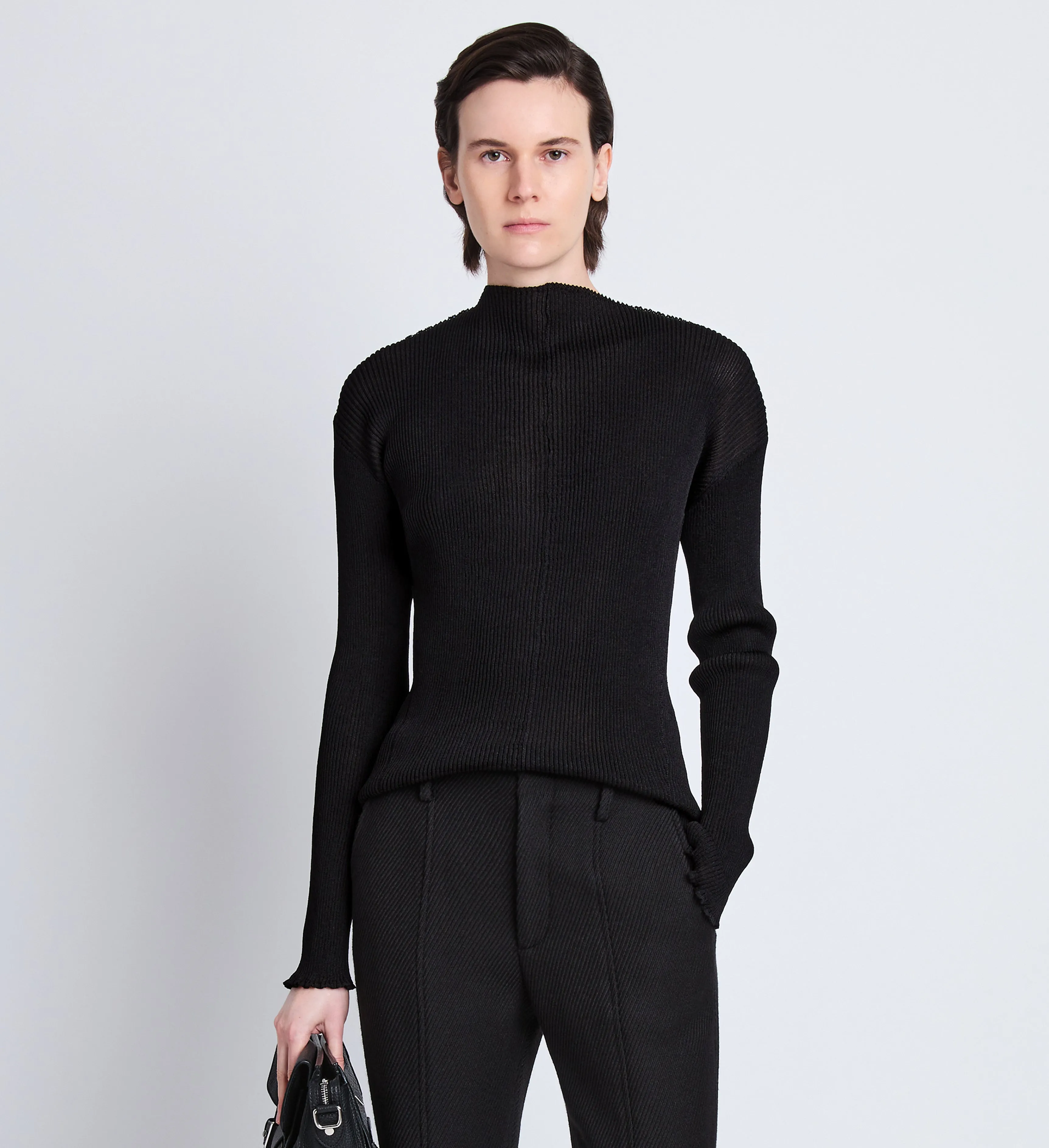 Camille Top in Gauze Viscose Knit sold by Proenza Schouler product image thumbnail 2