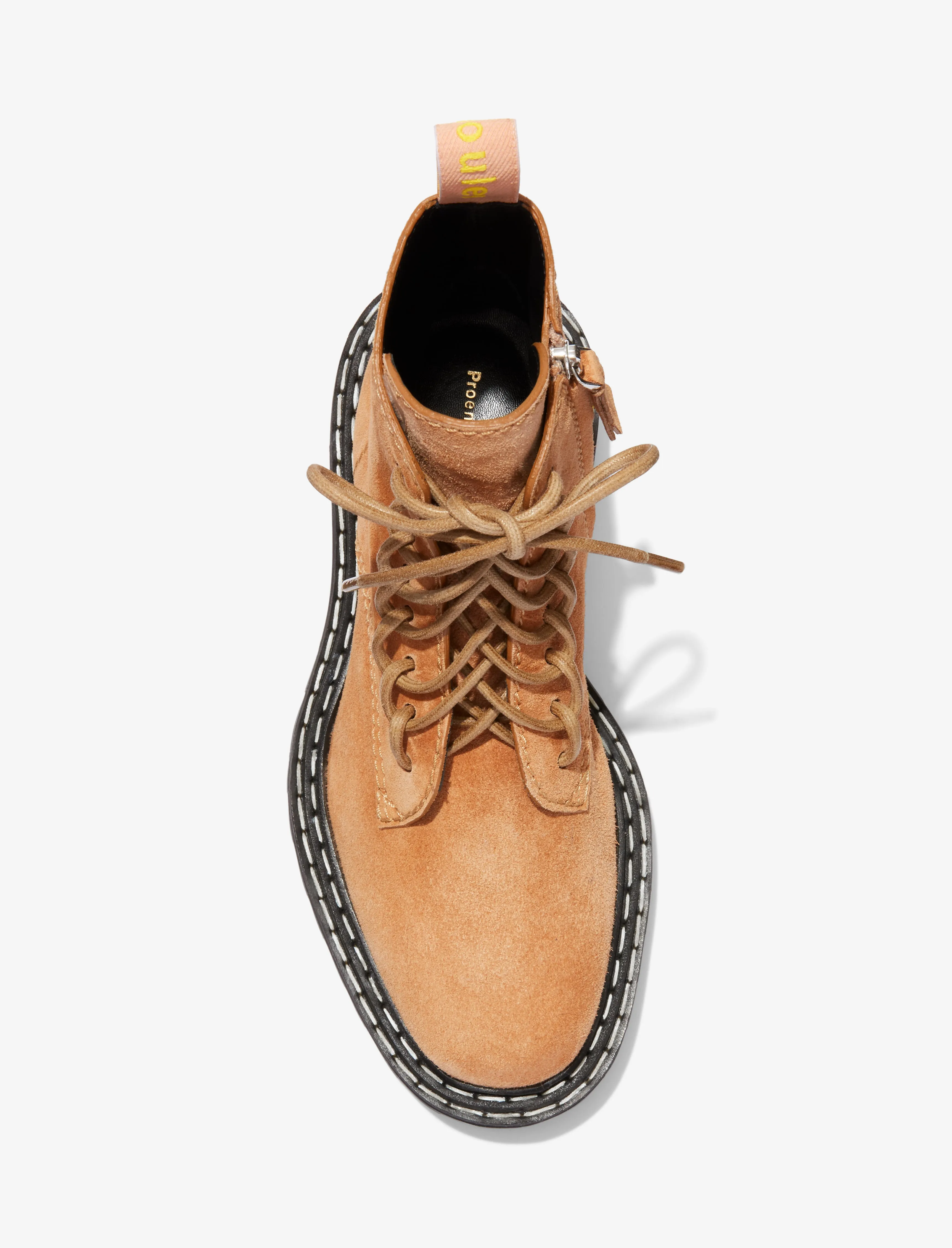 Suede Lug Sole Combat Boots sold by Proenza Schouler product image thumbnail 4