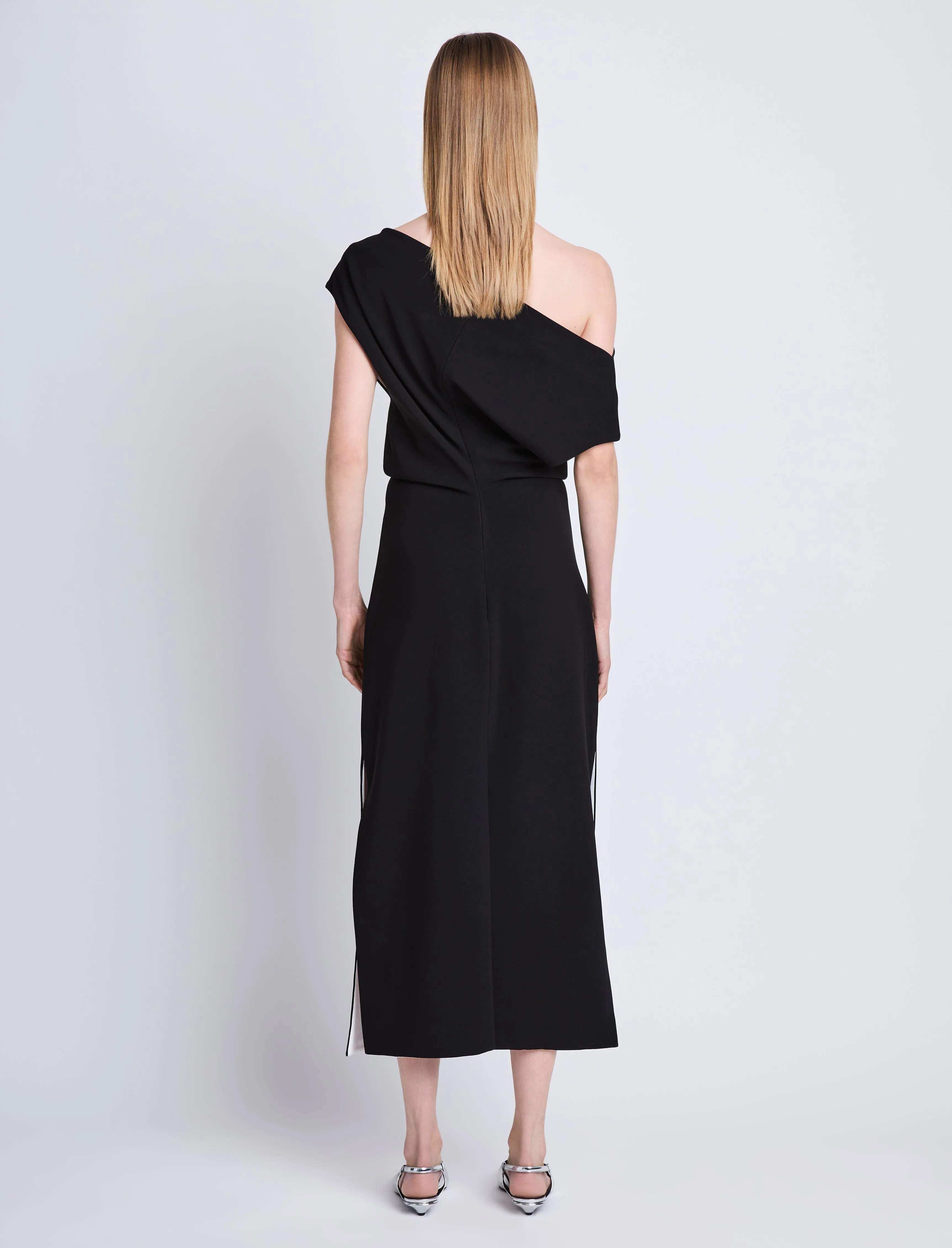 Rosa Dress in Matte Double Crepe sold by Proenza Schouler product image thumbnail 4