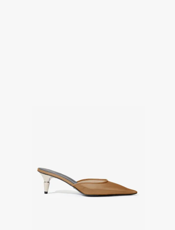 Spike Mules in Tulle Mesh sold by Proenza Schouler
