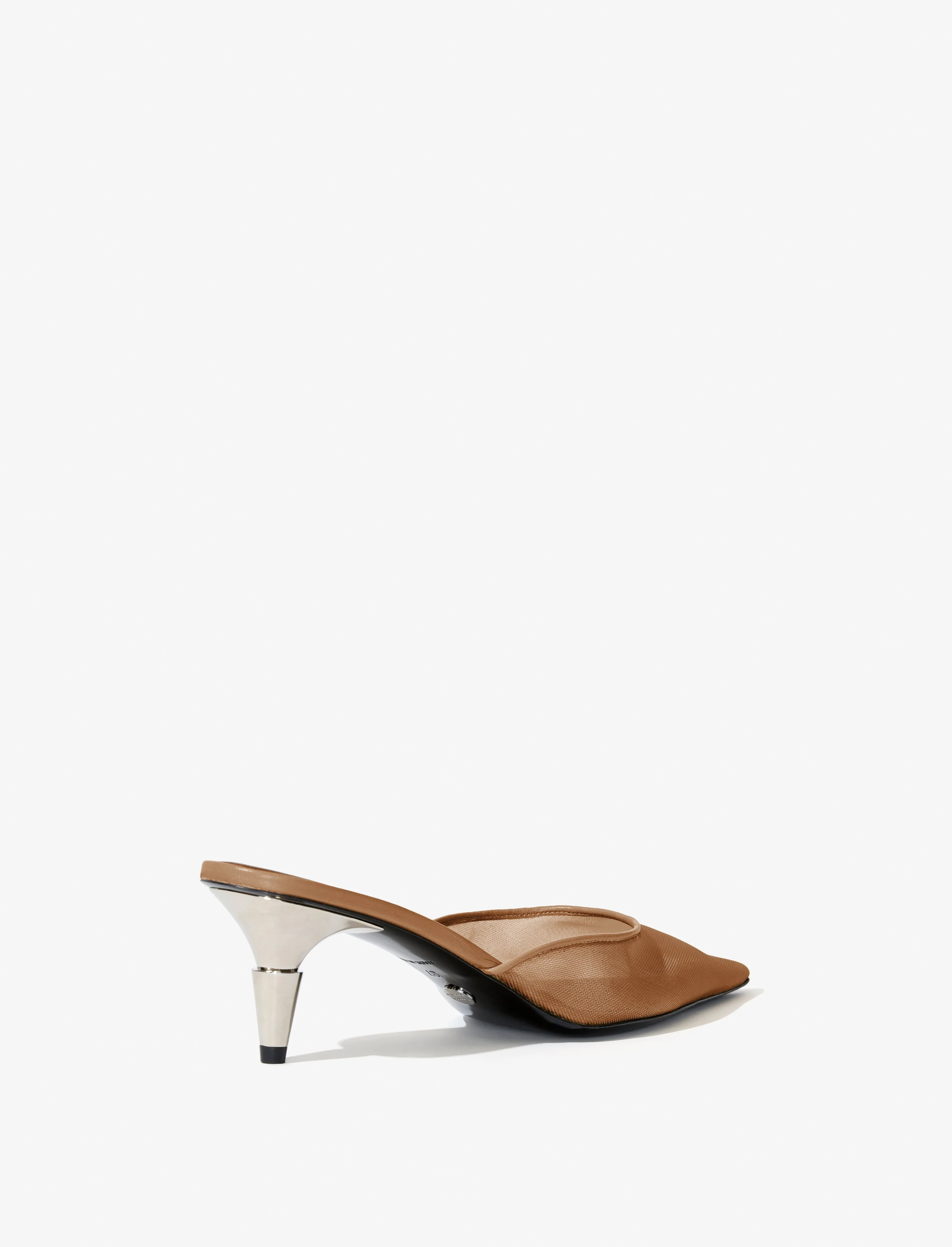 Spike Mules in Tulle Mesh sold by Proenza Schouler product image thumbnail 3