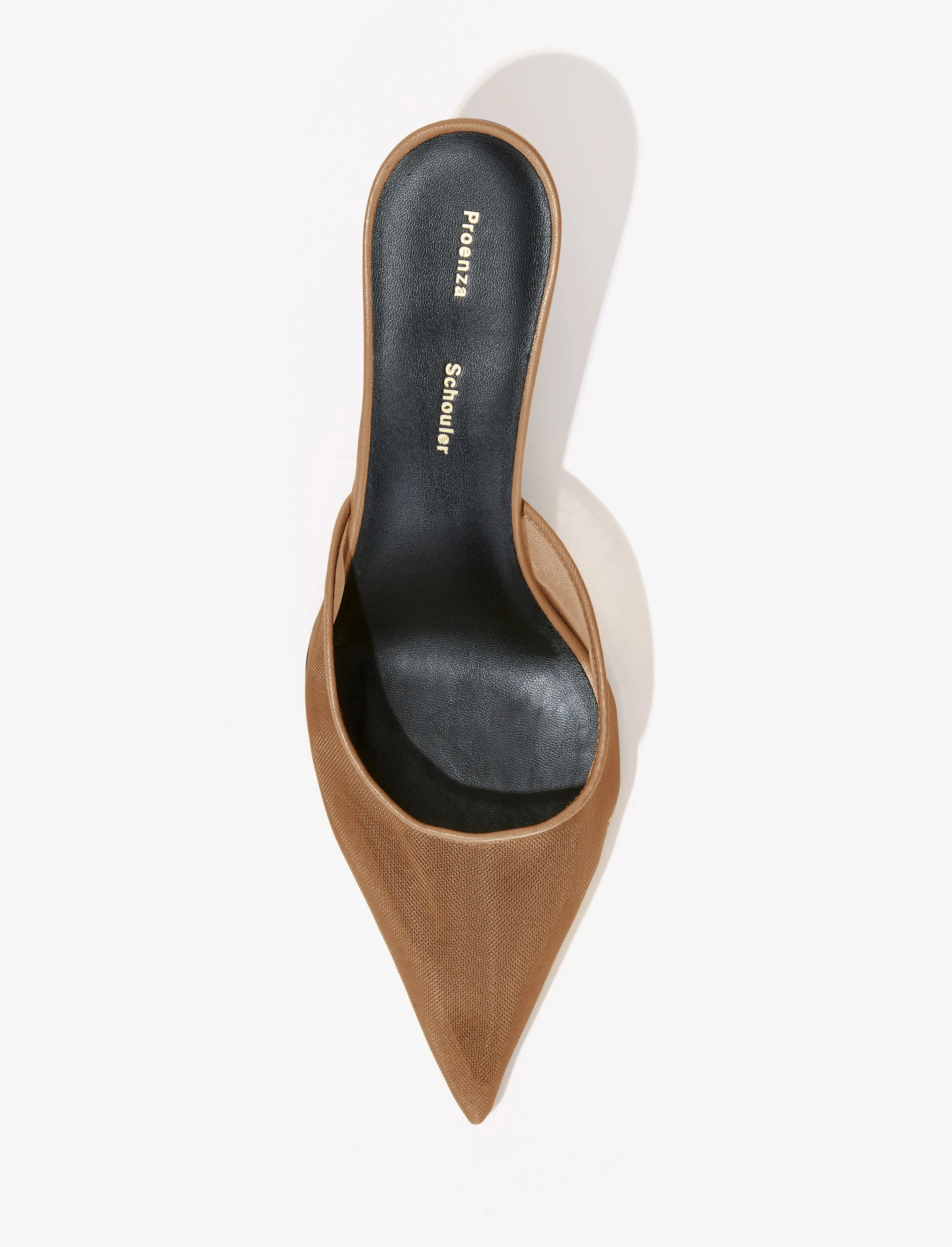 Spike Mules in Tulle Mesh sold by Proenza Schouler product image thumbnail 4