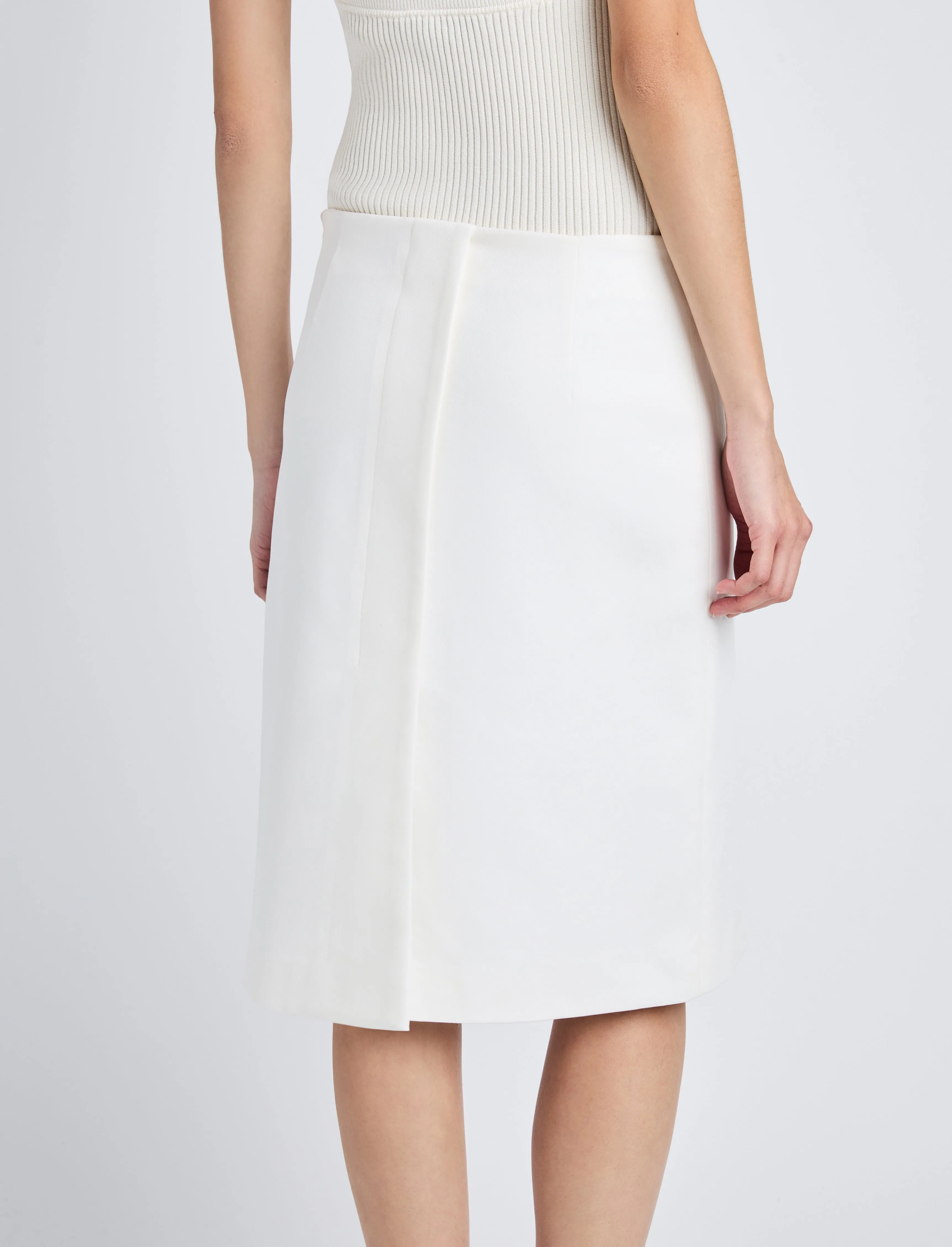 Adele Skirt in Eco Cotton Twill sold by Proenza Schouler product image thumbnail 5