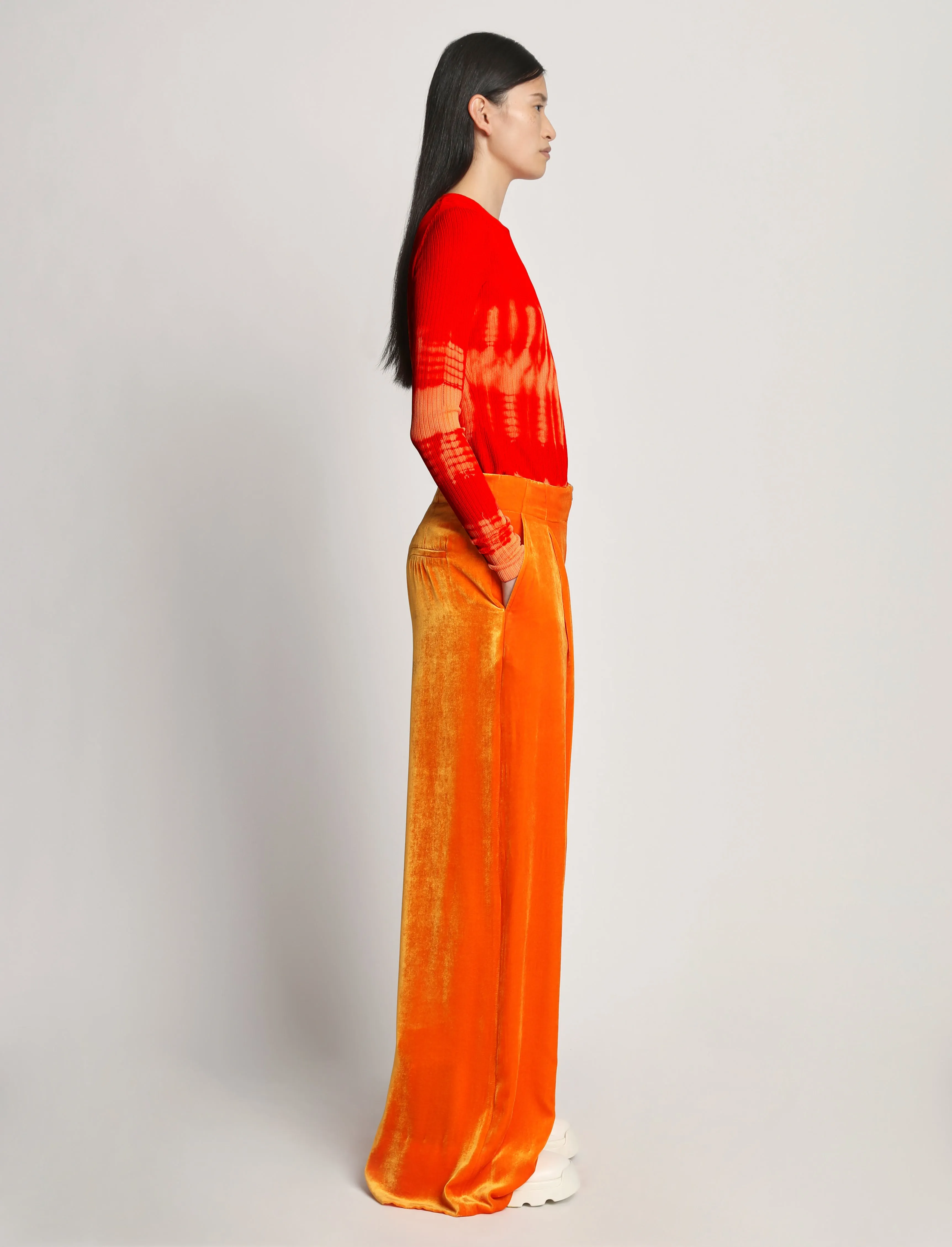 Viscose Knit Tie Dye Top sold by Proenza Schouler product image thumbnail 3