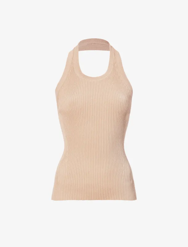 Gloria Top in Viscose Rib sold by Proenza Schouler
