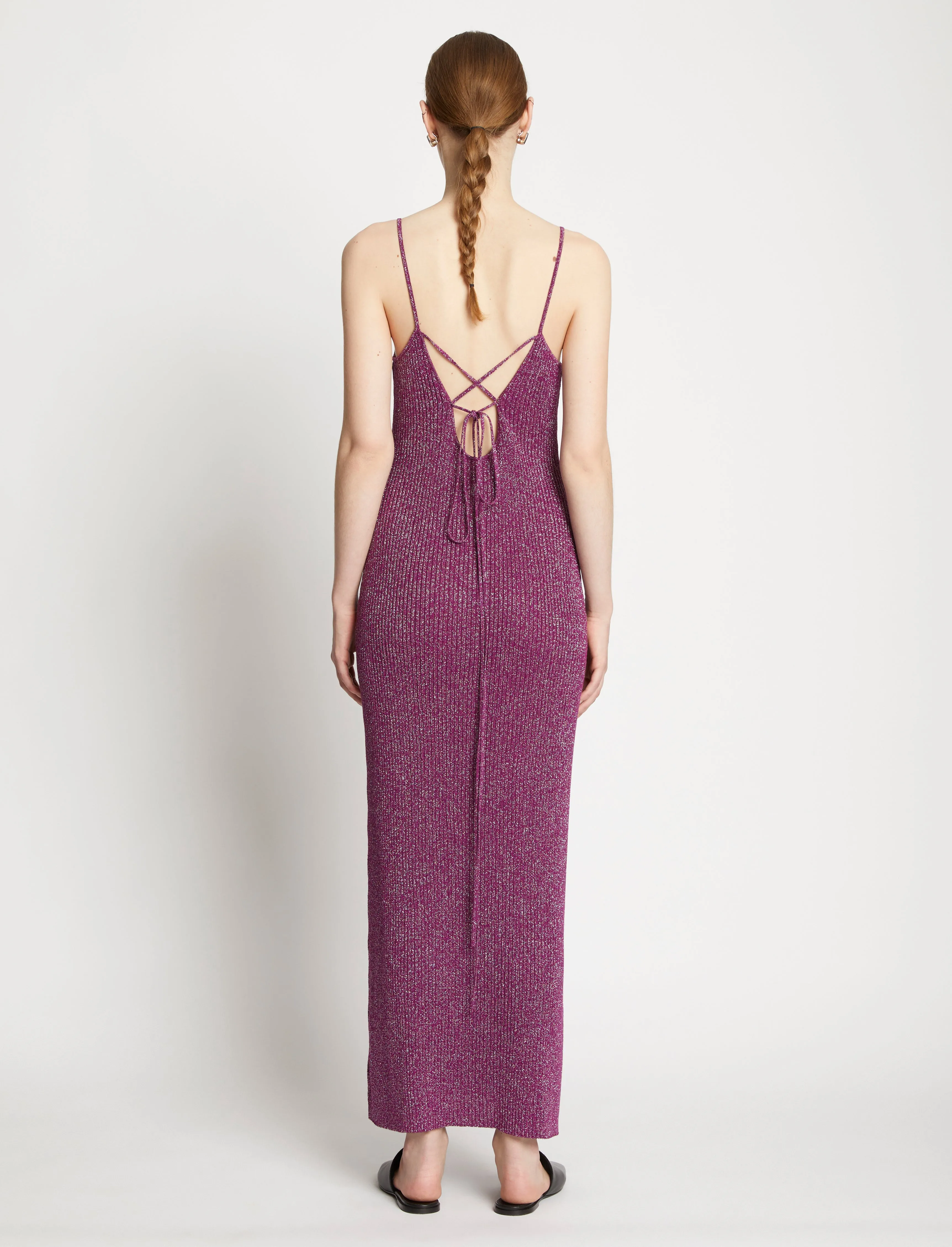 Lurex Maxi Dress sold by Proenza Schouler product image thumbnail 4