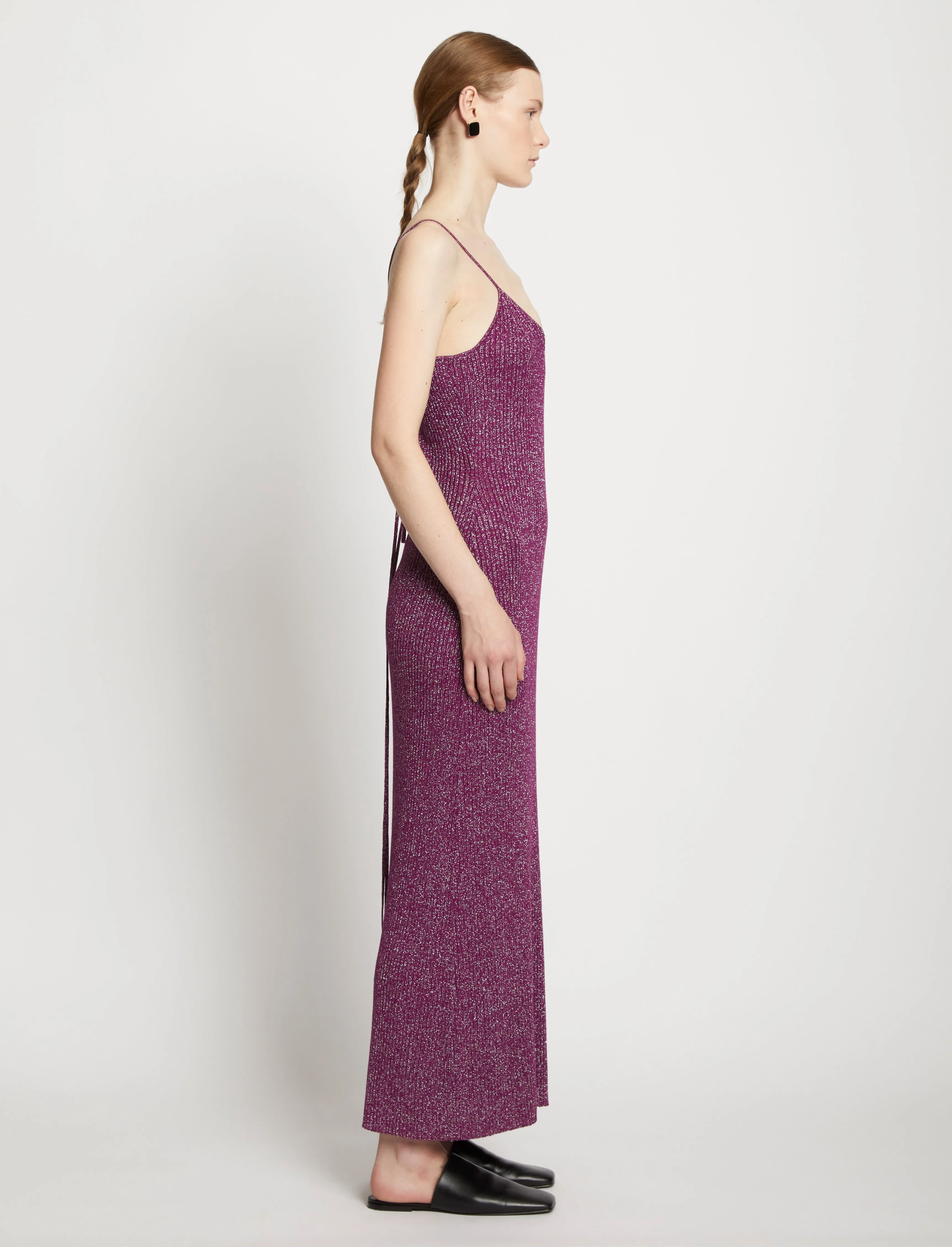 Lurex Maxi Dress sold by Proenza Schouler product image thumbnail 3
