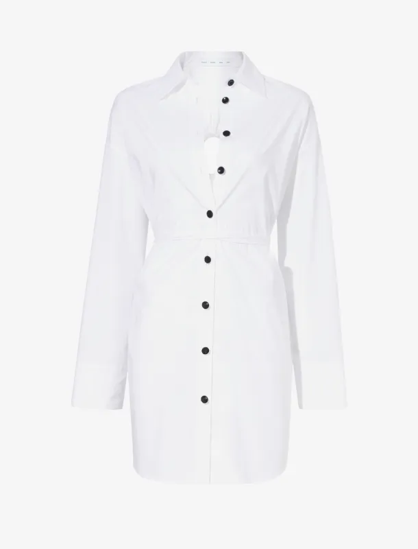 Soft Poplin Button Down Shirt Dress sold by Proenza Schouler