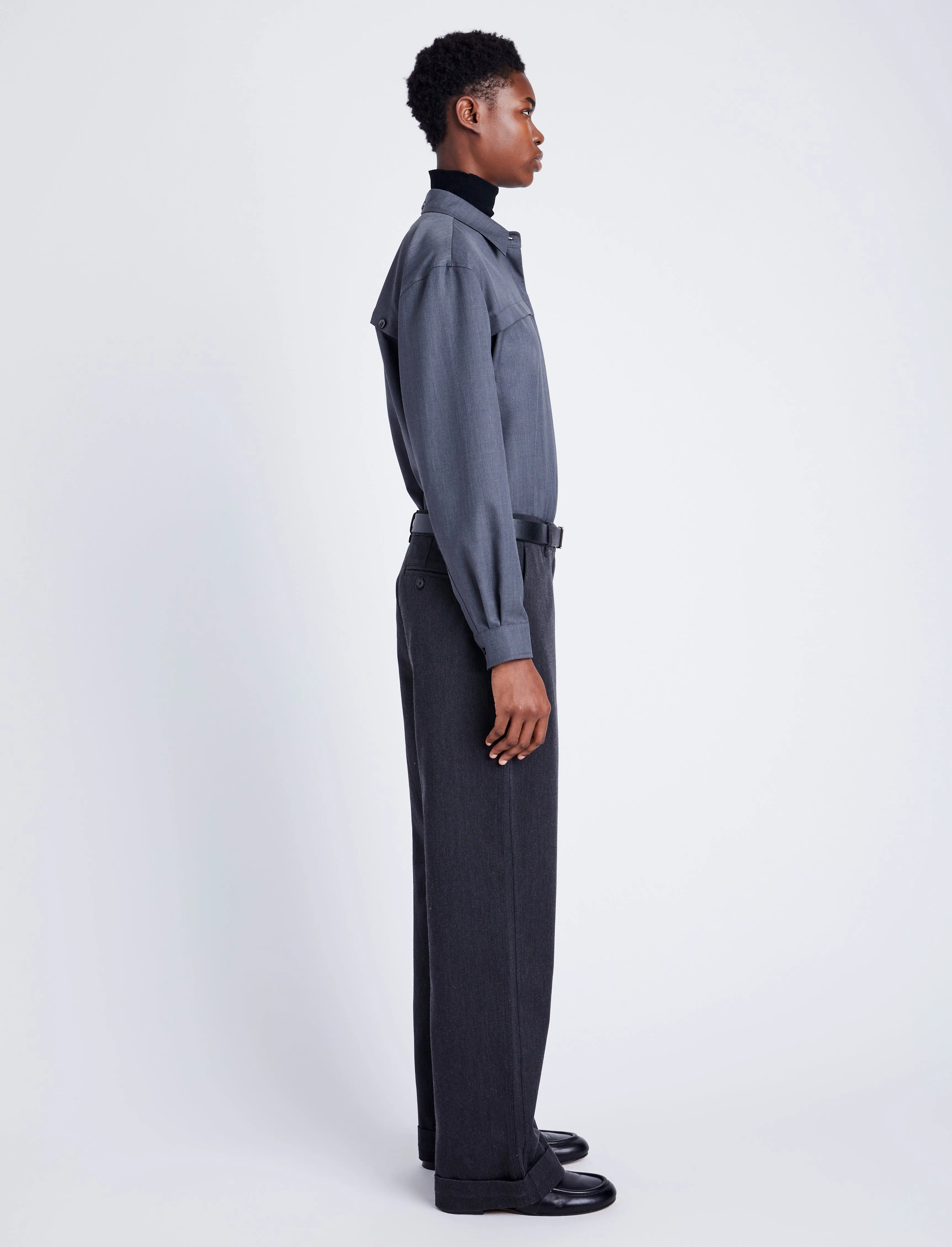 Luz Pant in Gabardine sold by Proenza Schouler product image thumbnail 3