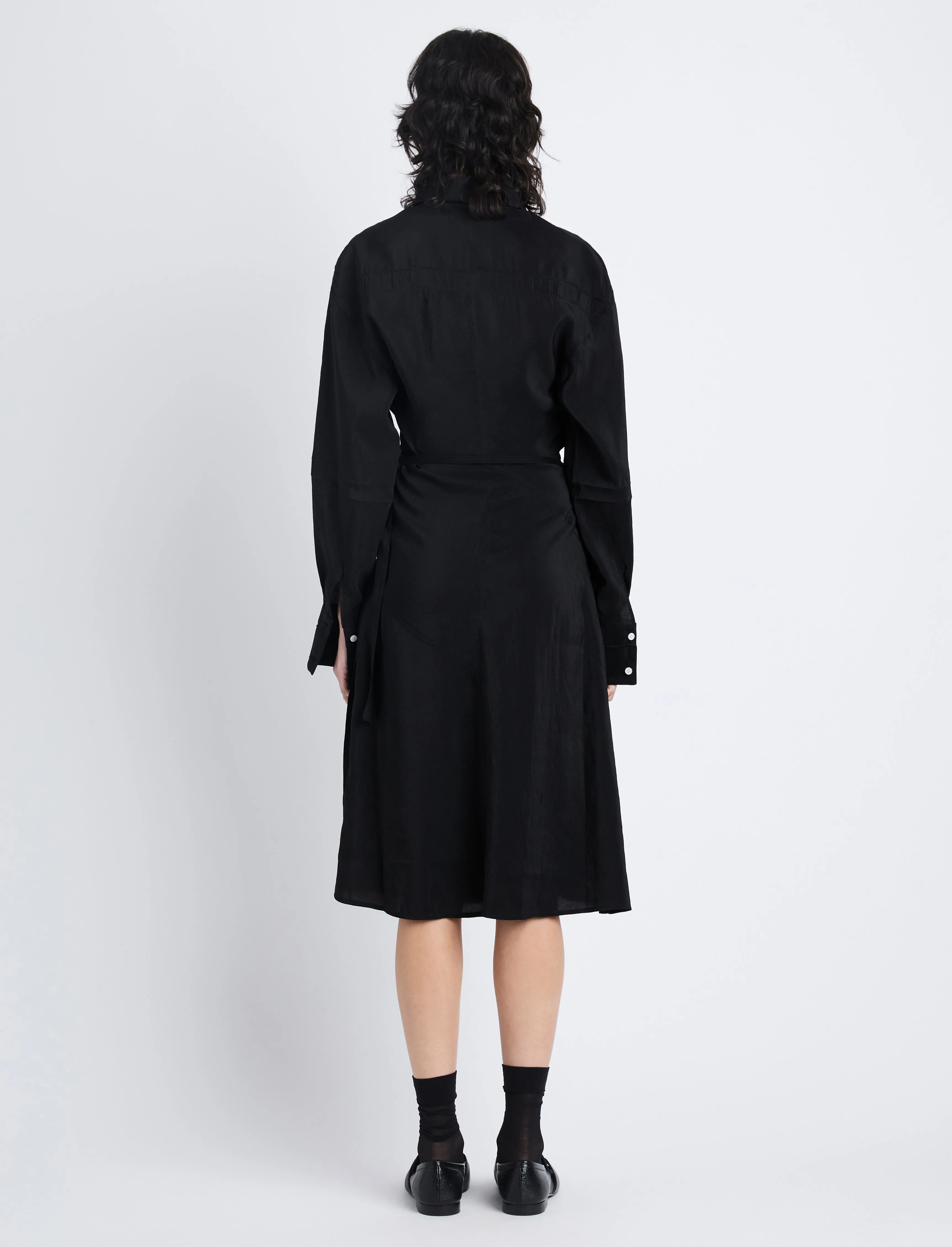 Olympia Dress in Washed Habotai sold by Proenza Schouler product image thumbnail 4