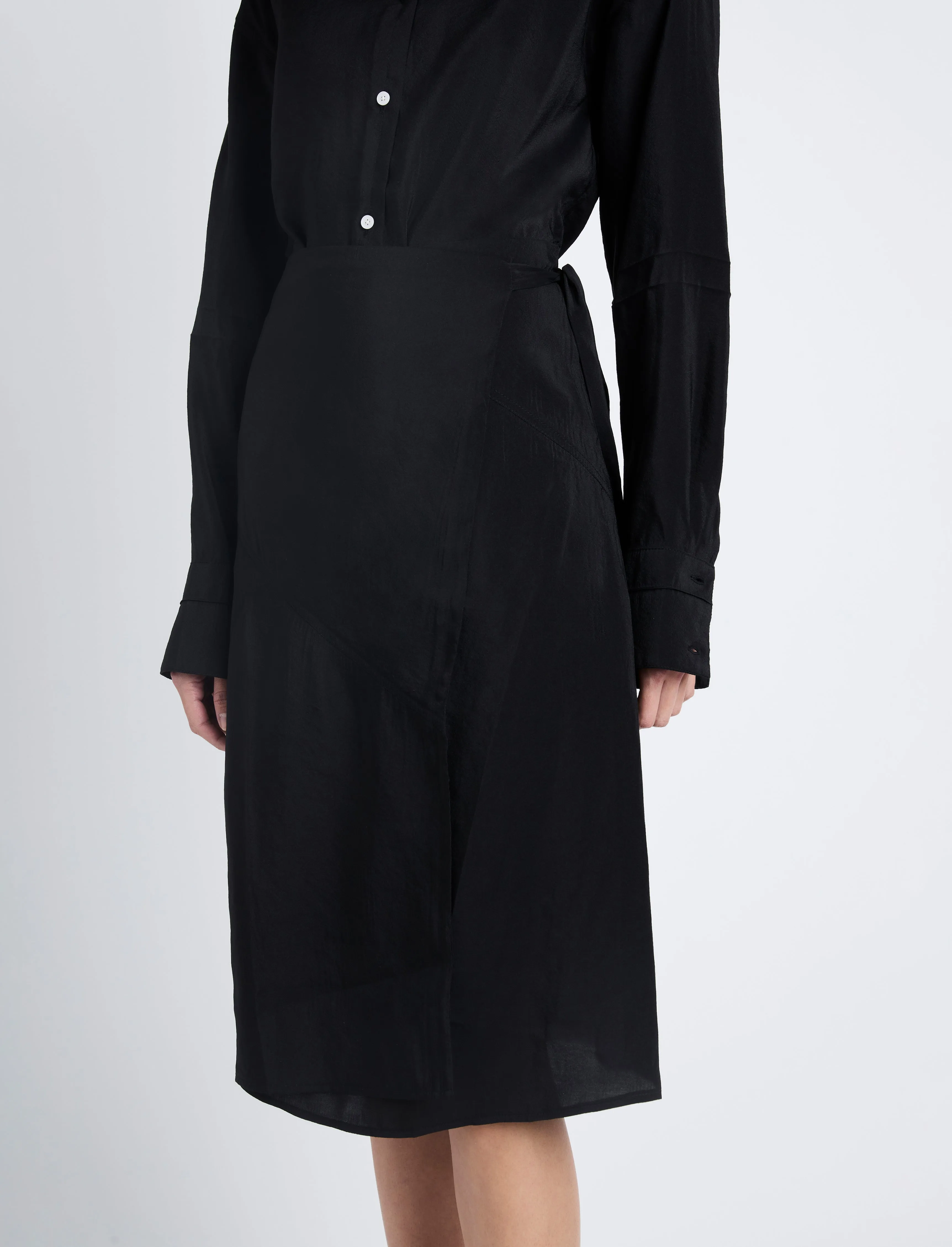 Olympia Dress in Washed Habotai sold by Proenza Schouler product image thumbnail 5