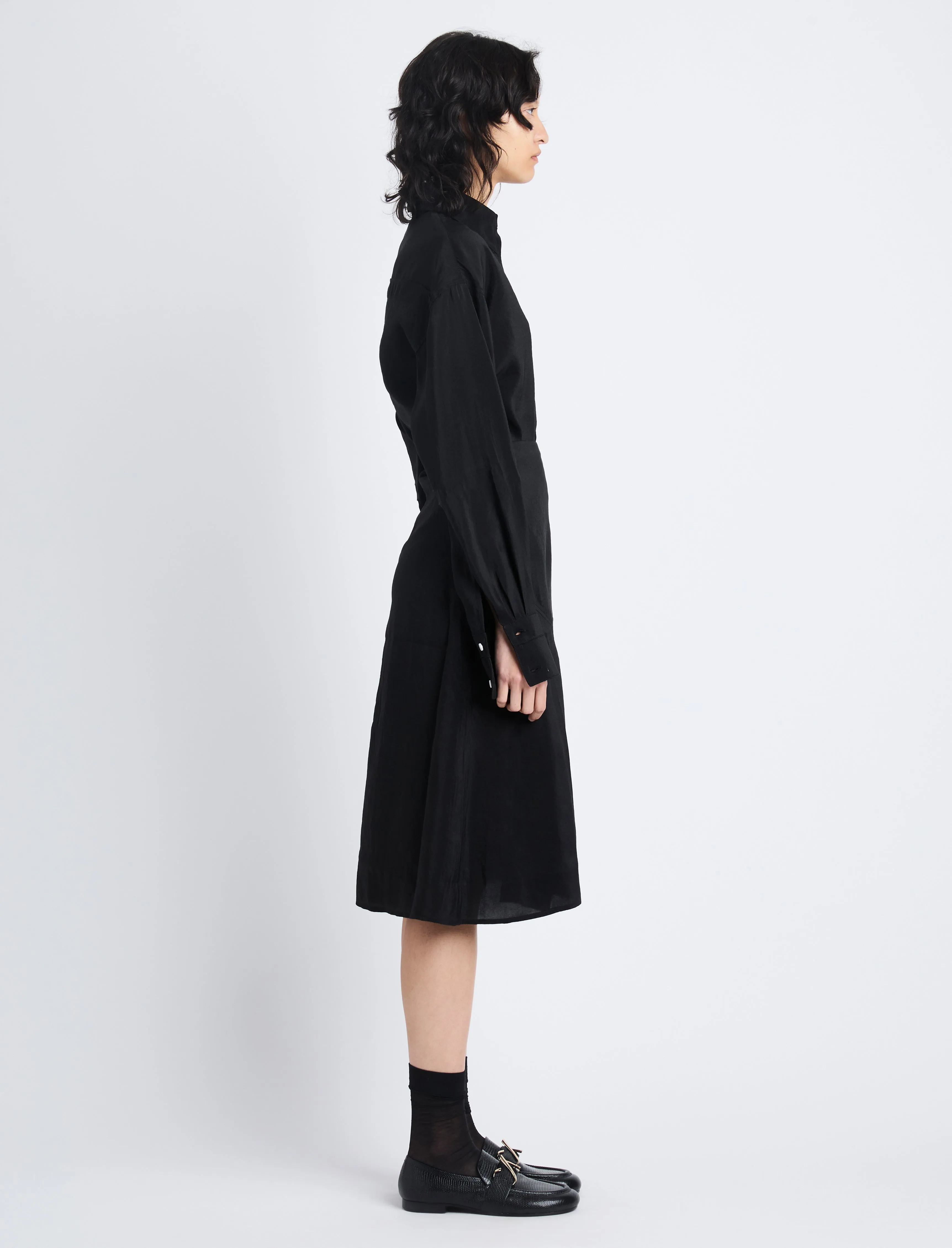 Olympia Dress in Washed Habotai sold by Proenza Schouler product image thumbnail 3