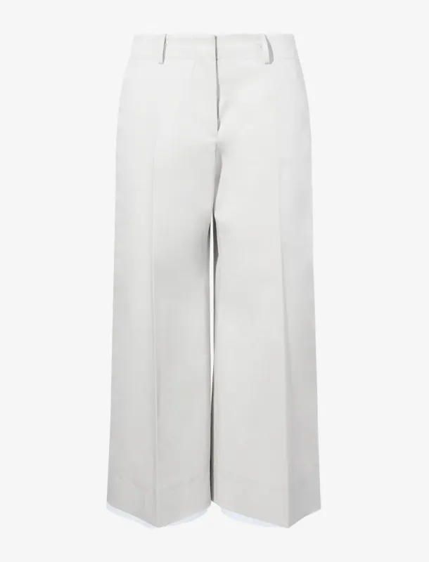 Amara Pant in Organic Cotton Twill sold by Proenza Schouler