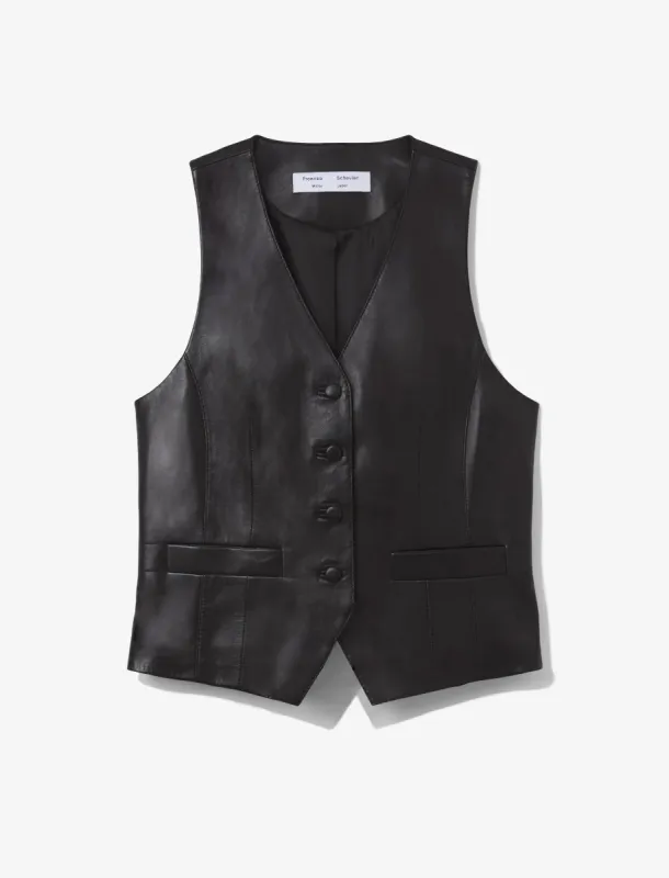 Leather Vest made by Proenza Schouler