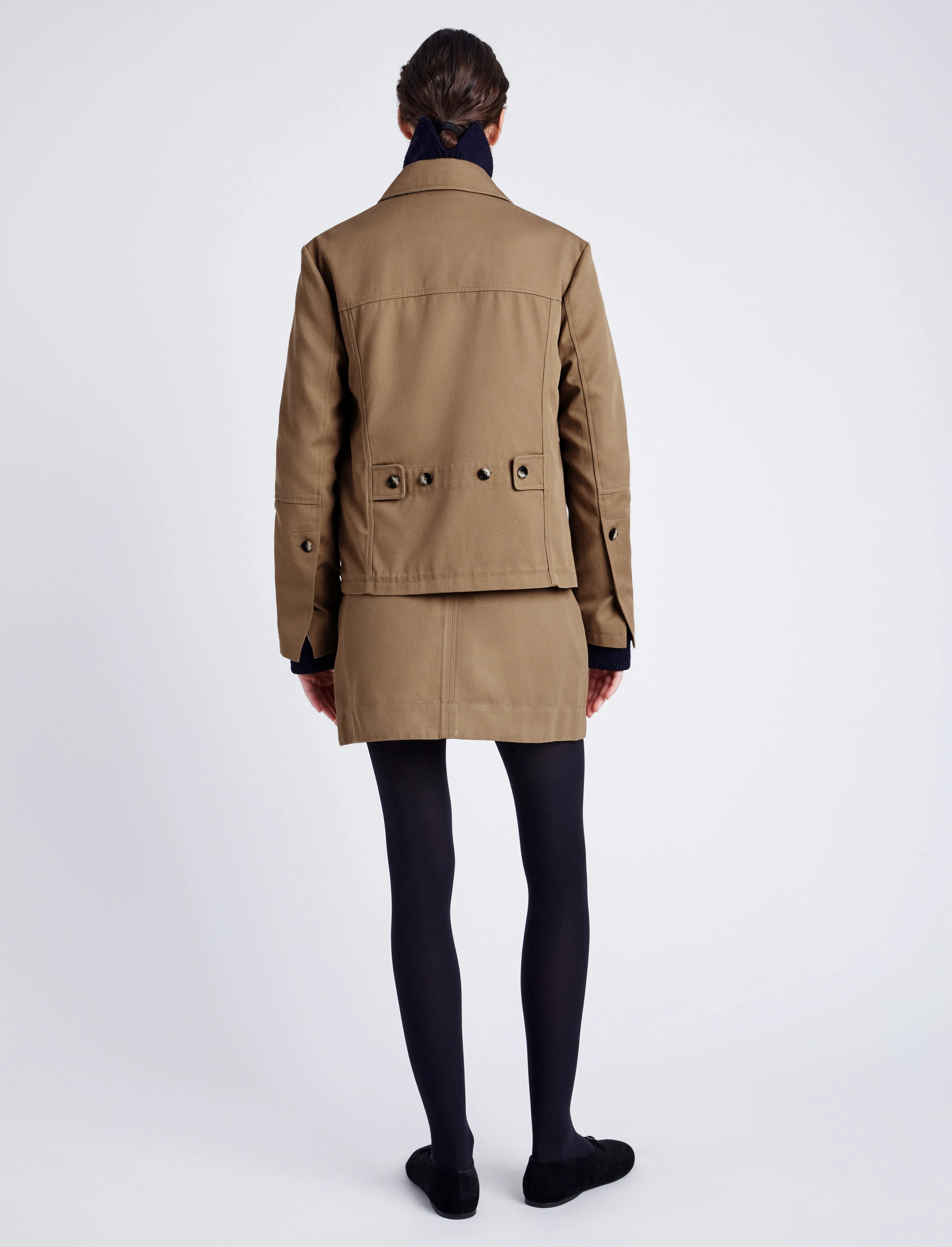 Sawyer Jacket in Gabardine sold by Proenza Schouler product image thumbnail 5