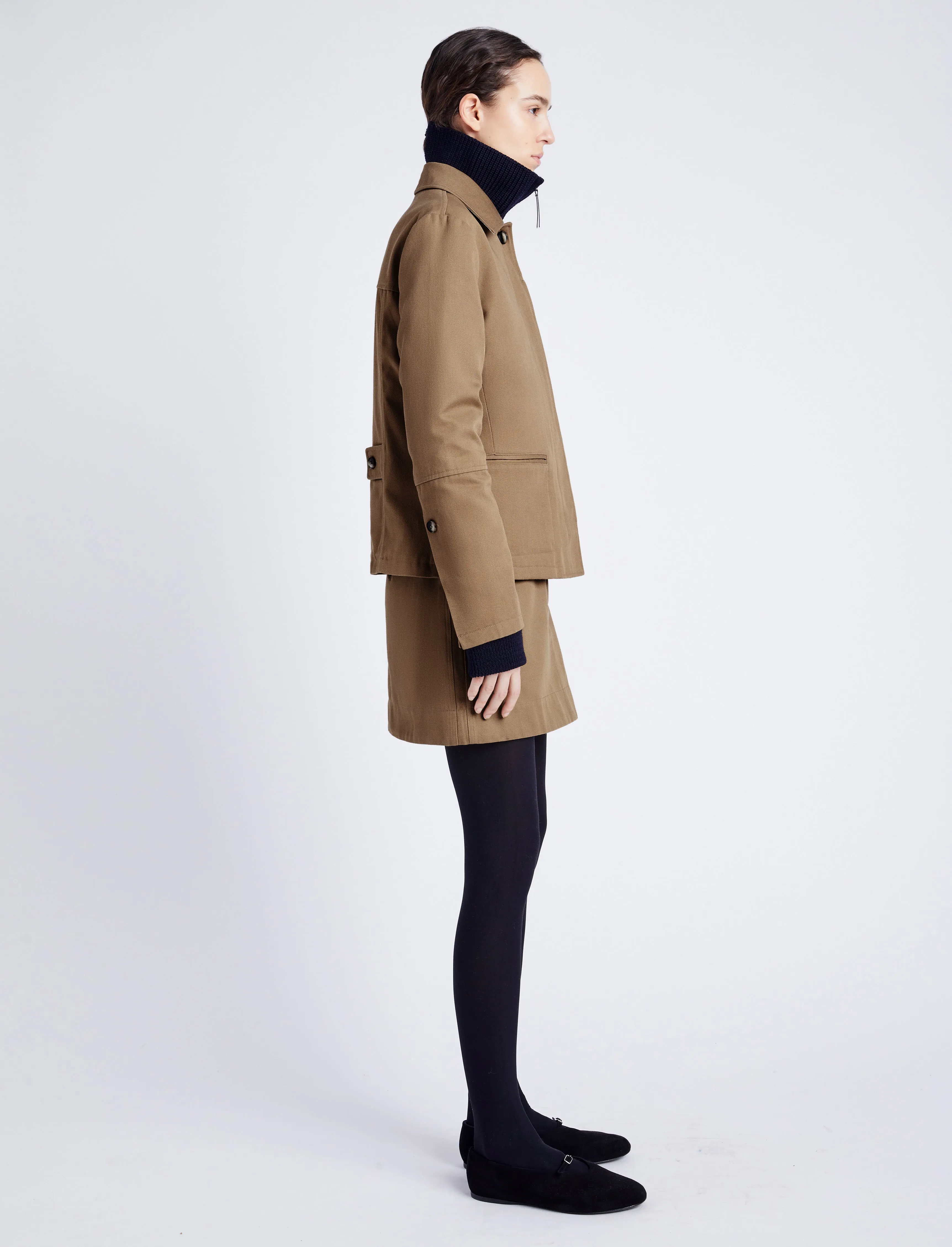 Sawyer Jacket in Gabardine sold by Proenza Schouler product image thumbnail 4