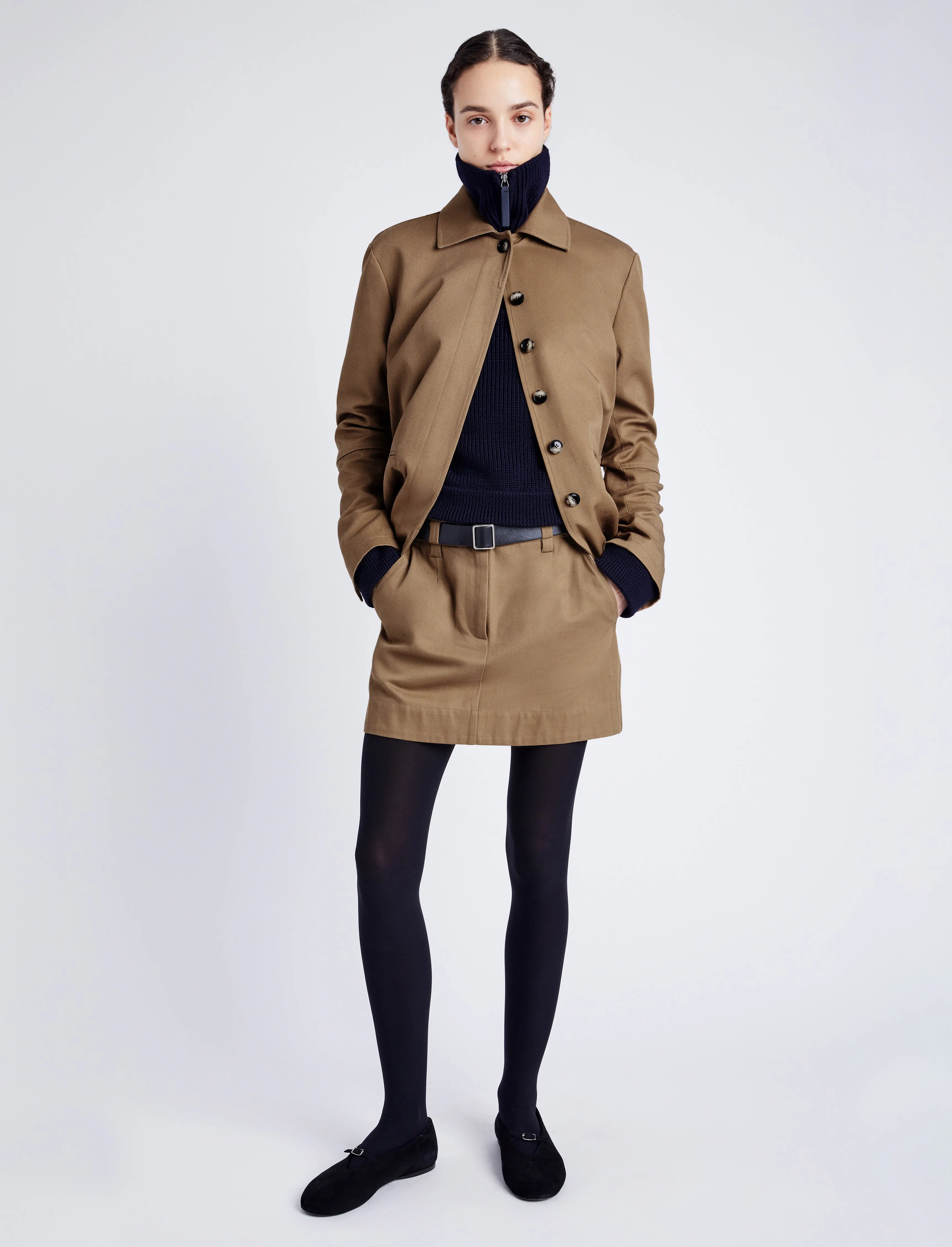 Sawyer Jacket in Gabardine sold by Proenza Schouler product image thumbnail 3