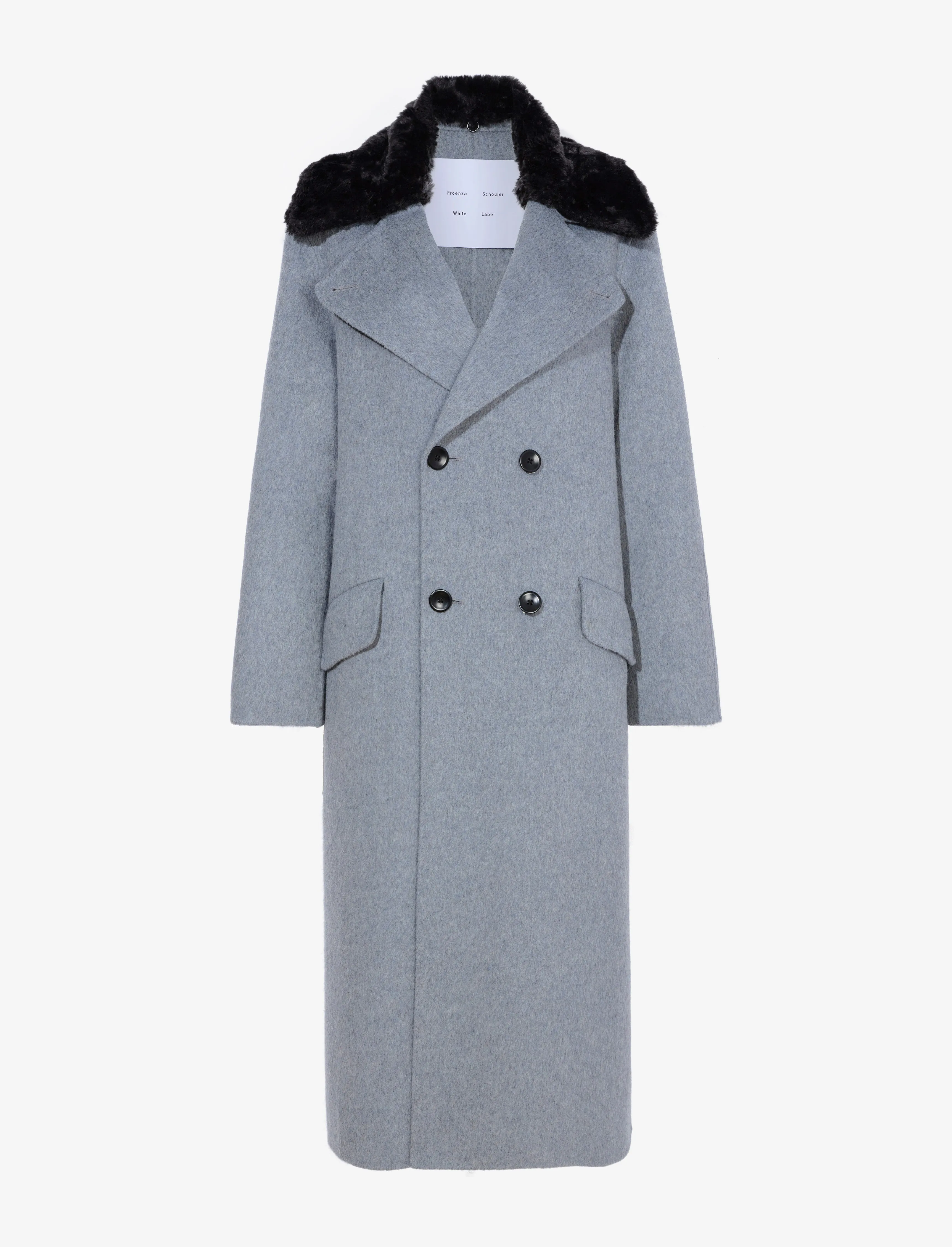 Emma Coat in Double Face Wool sold by Proenza Schouler