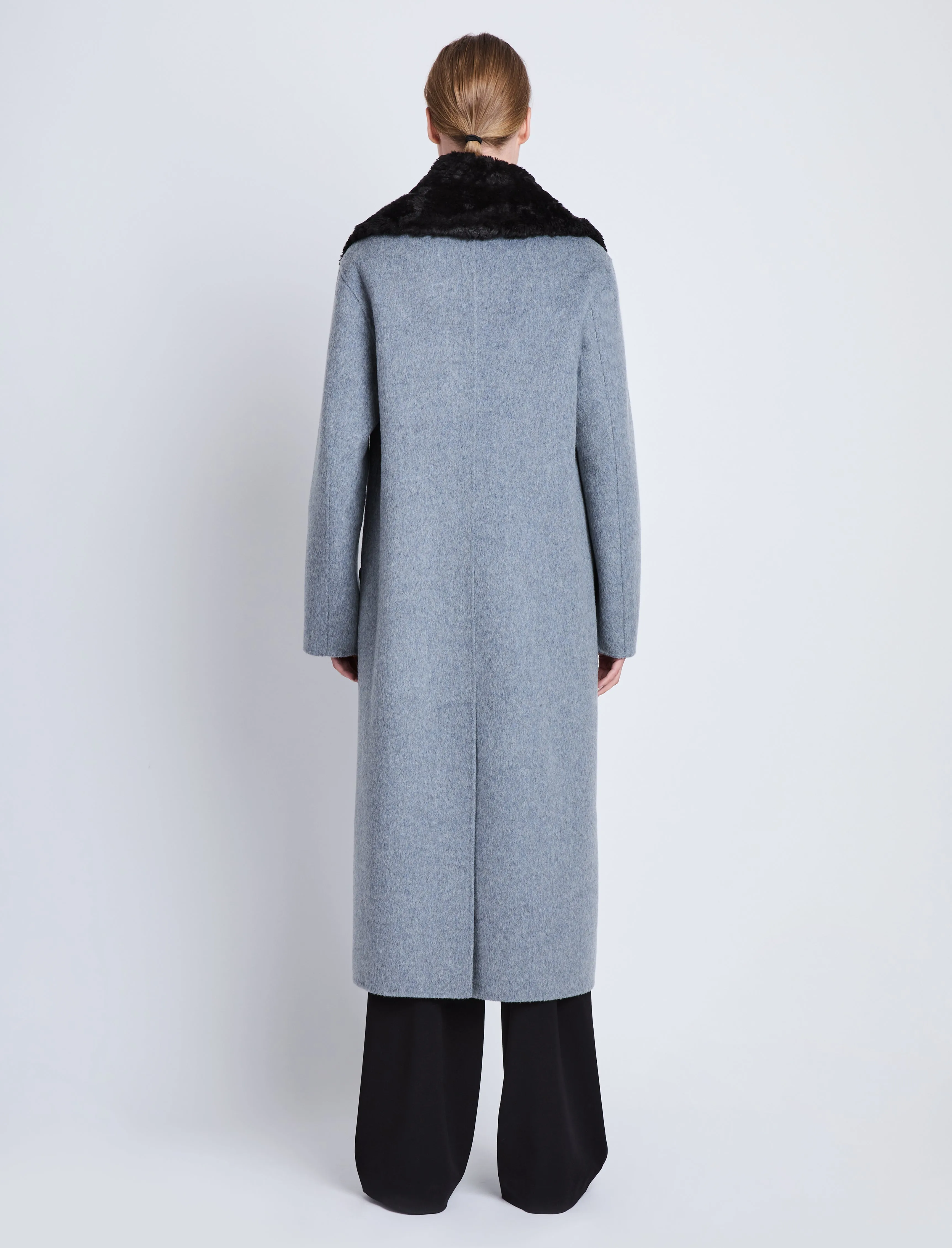 Emma Coat in Double Face Wool sold by Proenza Schouler product image thumbnail 4