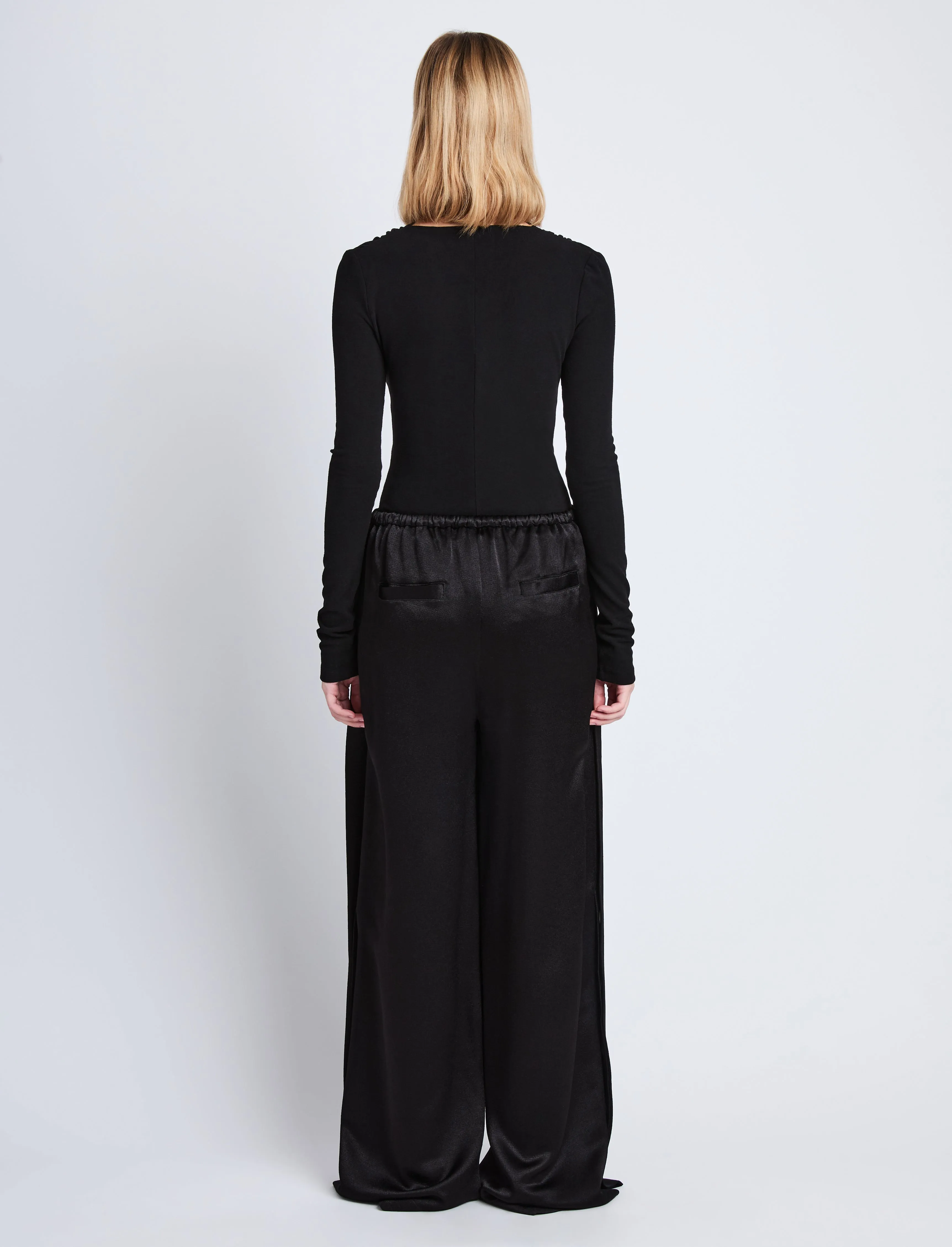 Hazel Pant in Viscose Dobby sold by Proenza Schouler product image thumbnail 4