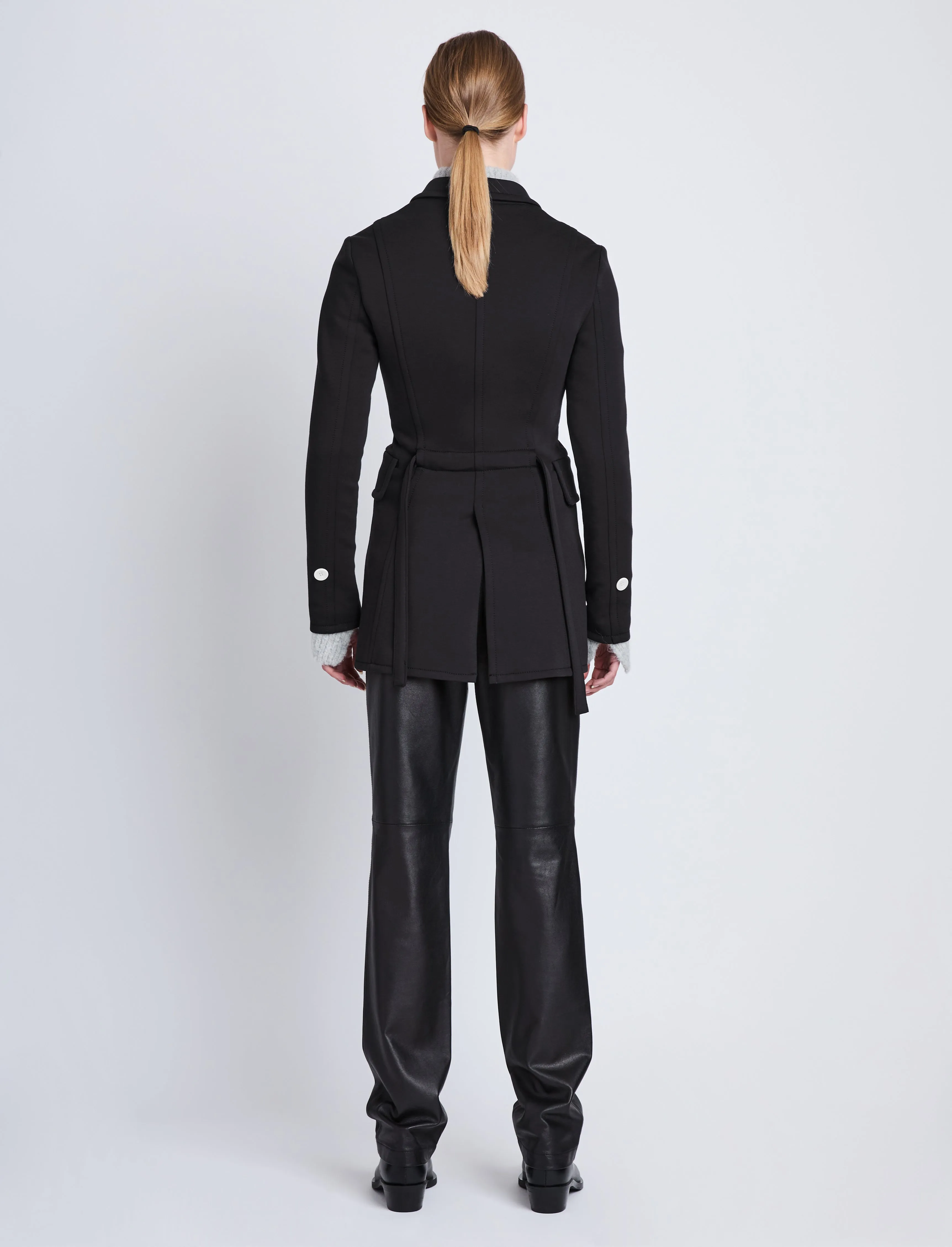 Margot Blazer in Jersey Suiting sold by Proenza Schouler product image thumbnail 5
